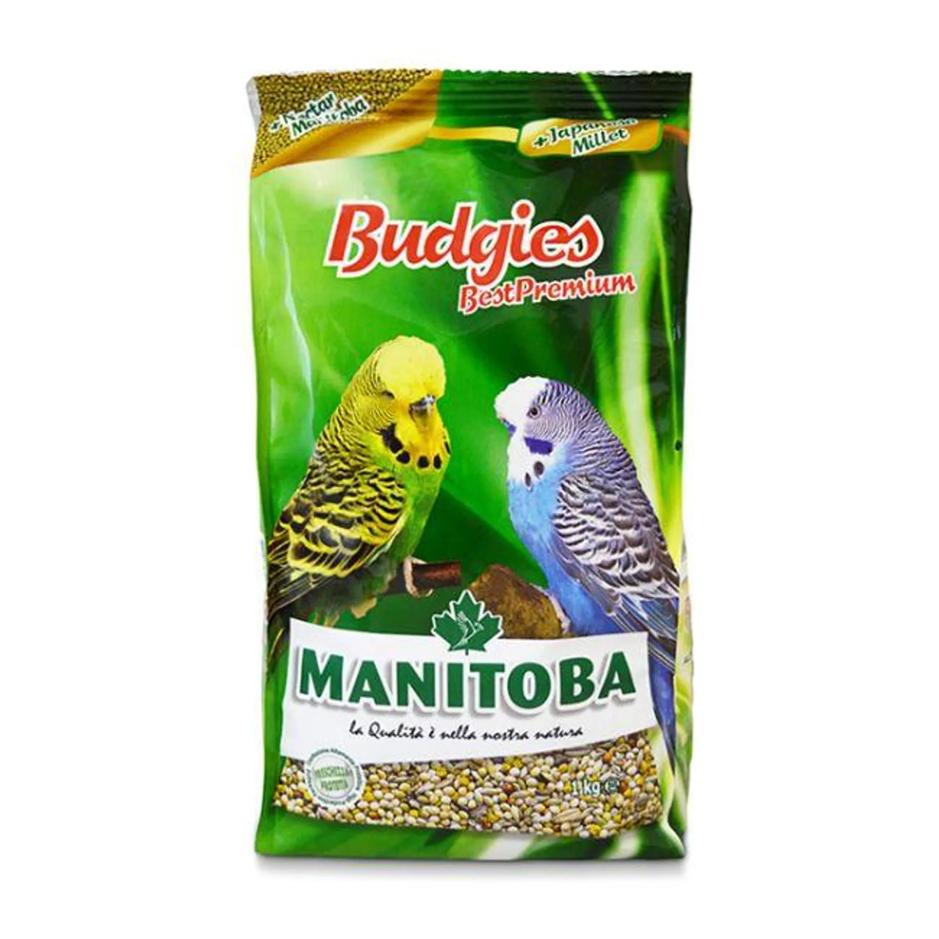 Manitoba Budgies Best Premium Τροφή Για Παπαγαλάκια 1Kg