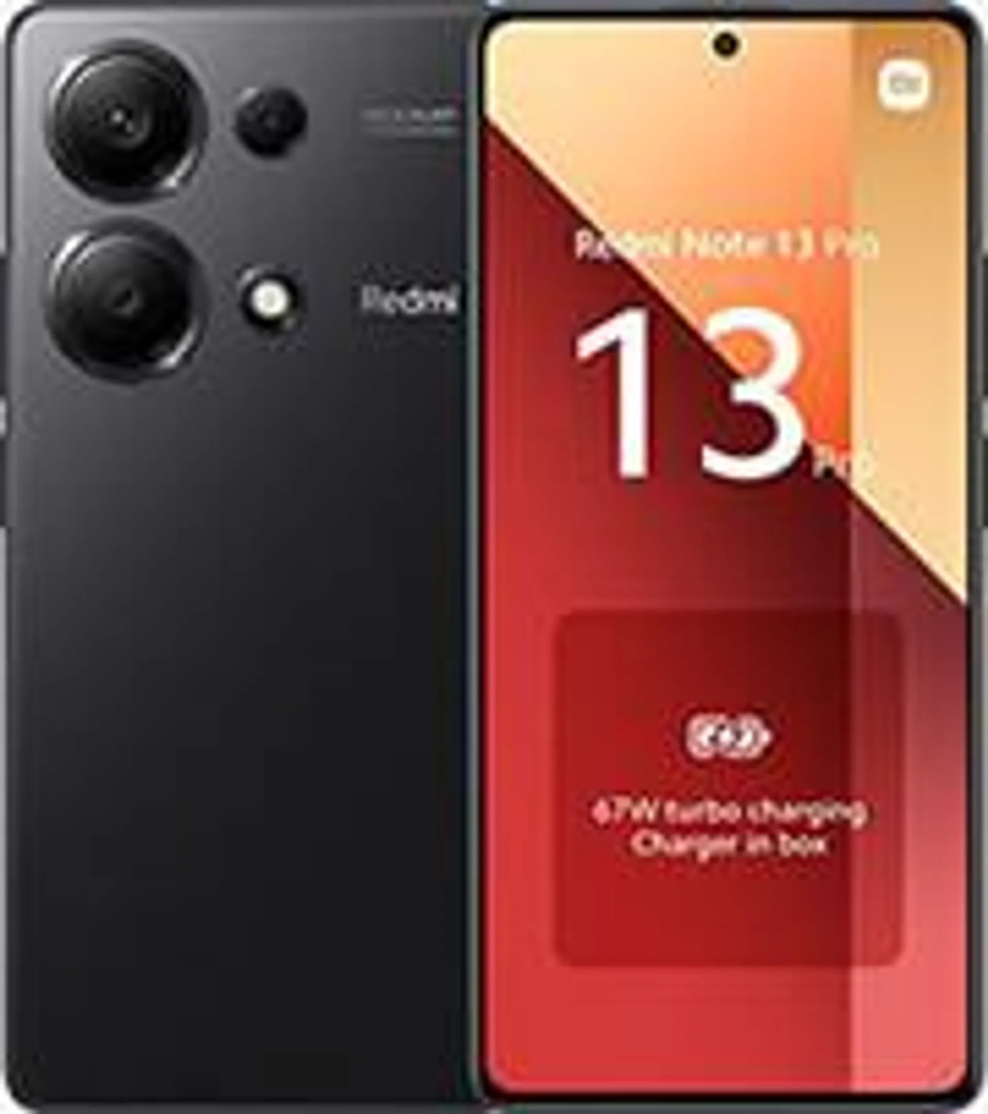 ΚΙΝΗΤΟ XIAOMI REDMI NOTE 13 PRO 256GB 8GB DUAL SIM MIDNIGHT BLACK