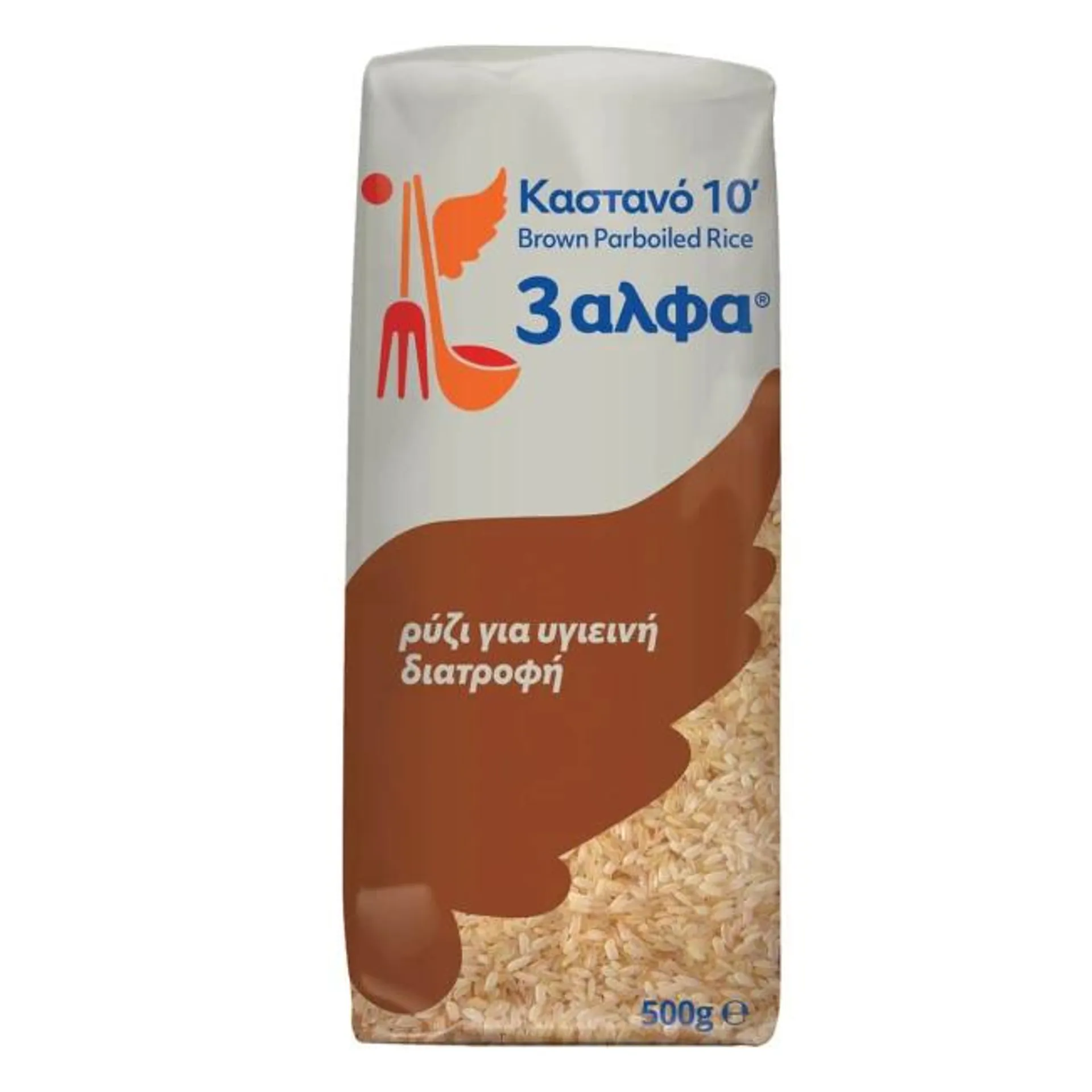 3Α 500G ΡΥΖΙ ΚΑΣΤΑΝΟ 10'