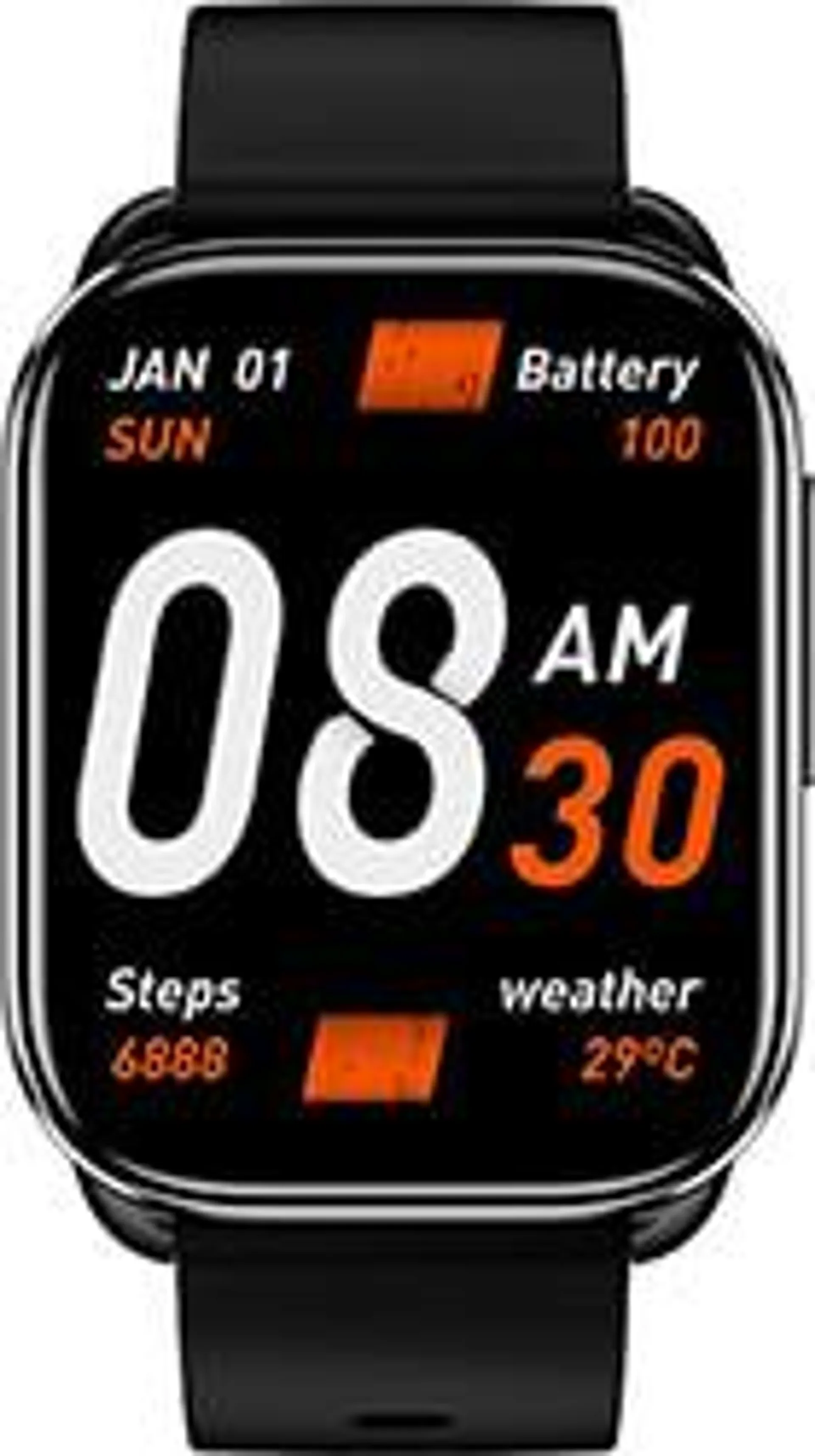 QCY SMARTWATCH GS S6 BLACK