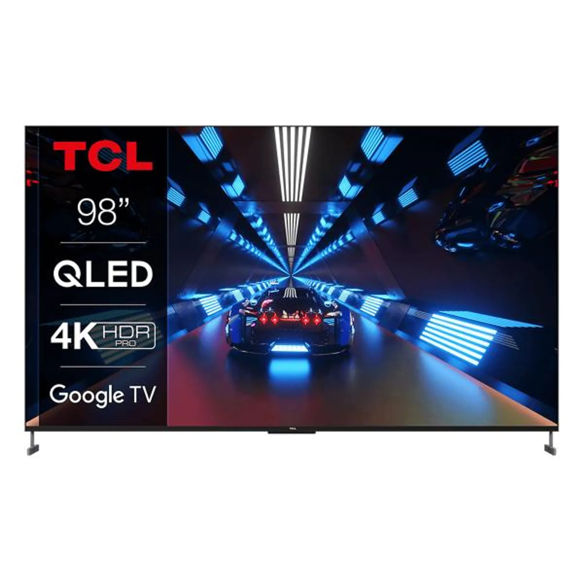 TCL 98C735 98'' QLED 4K Smart TV Τηλεόραση