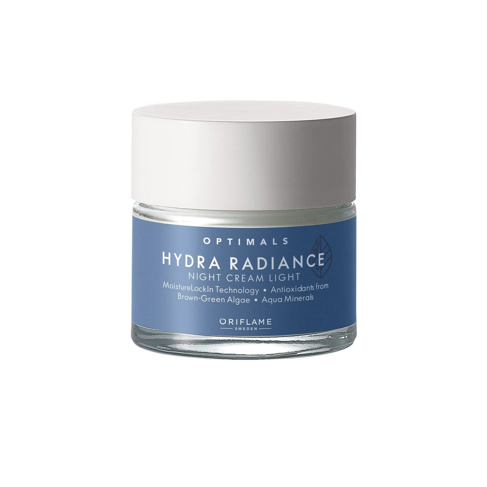 Crema de Noche Hidratación Intensa Fórmula Ligera Hydra Radiance Optimals