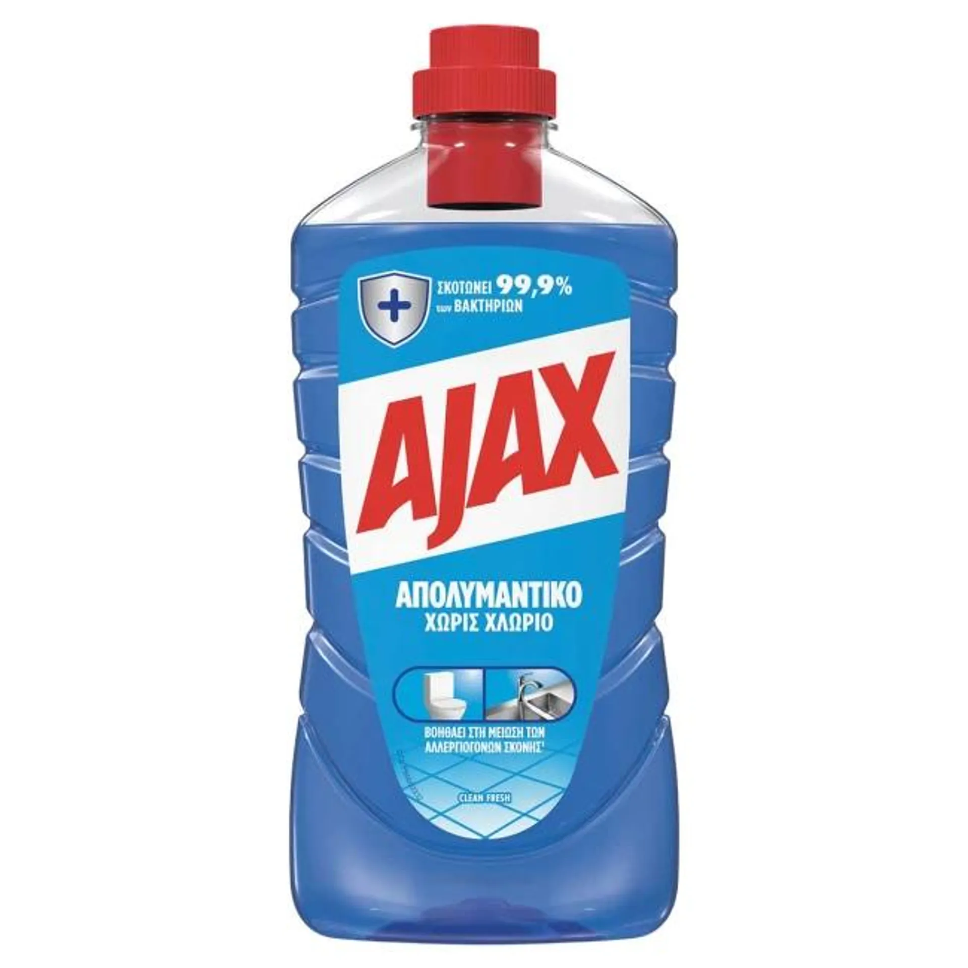 AJAX 1L ΥΓΡΟ ΑΠΟΛΥΜΑΝΤΙΚΟ CLEAN FRESH