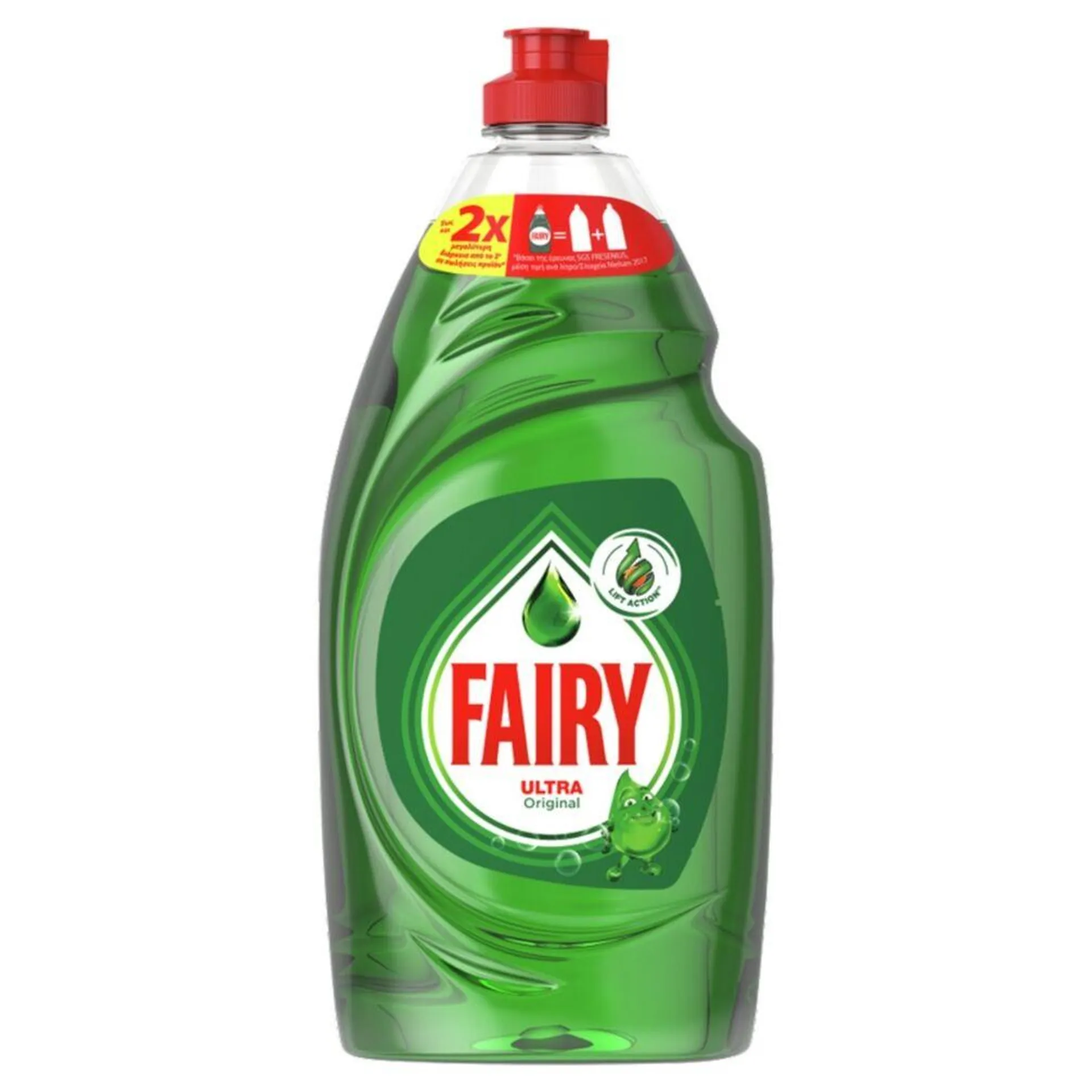 FAIRY Ultra Original υγρό πιάτων με LiftAction 900ml