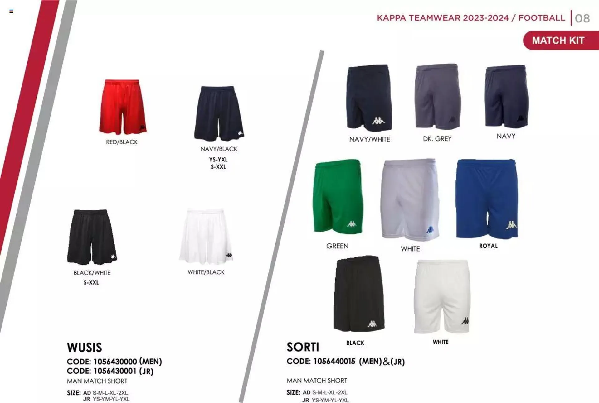 Φυλλάδιο προσφορών Admiral - New season promotion catalog KAPPA 2023/2024 από 14 Μαρτίου έως 31 Δεκεμβρίου 2024 - Σελίδα 8