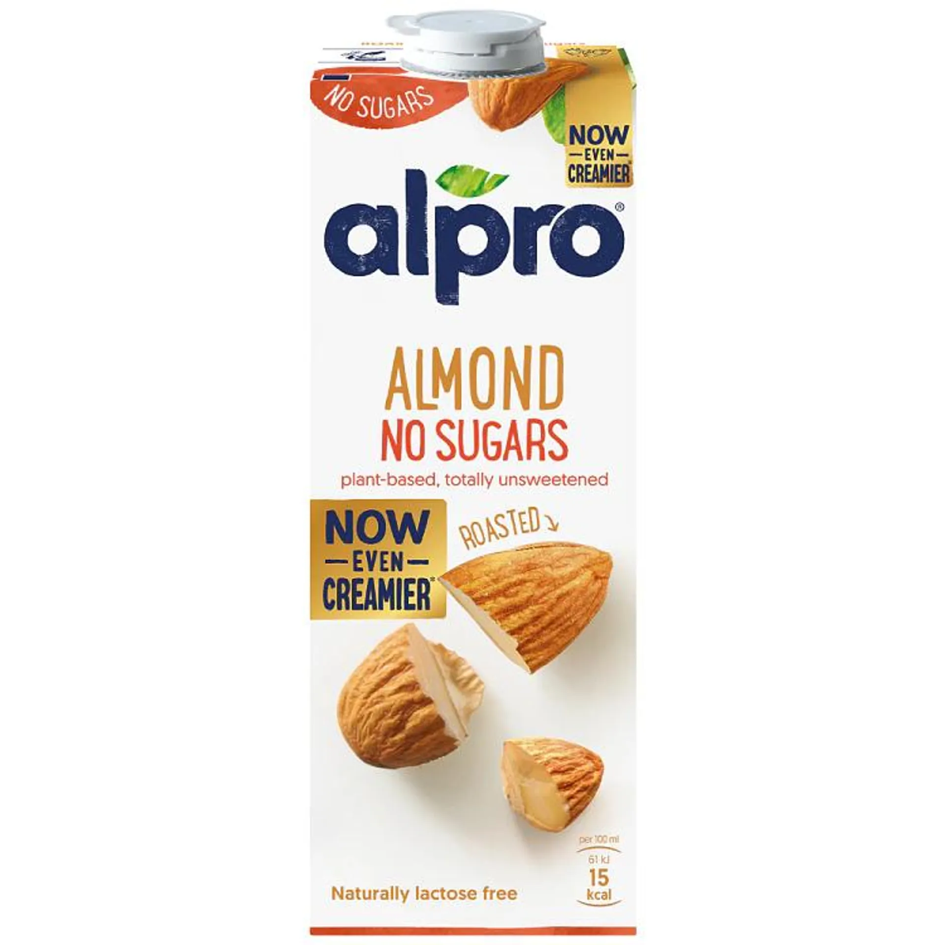 Alpro Ρόφημα Αμυγδάλου Χωρίς Ζάχαρη 1lt