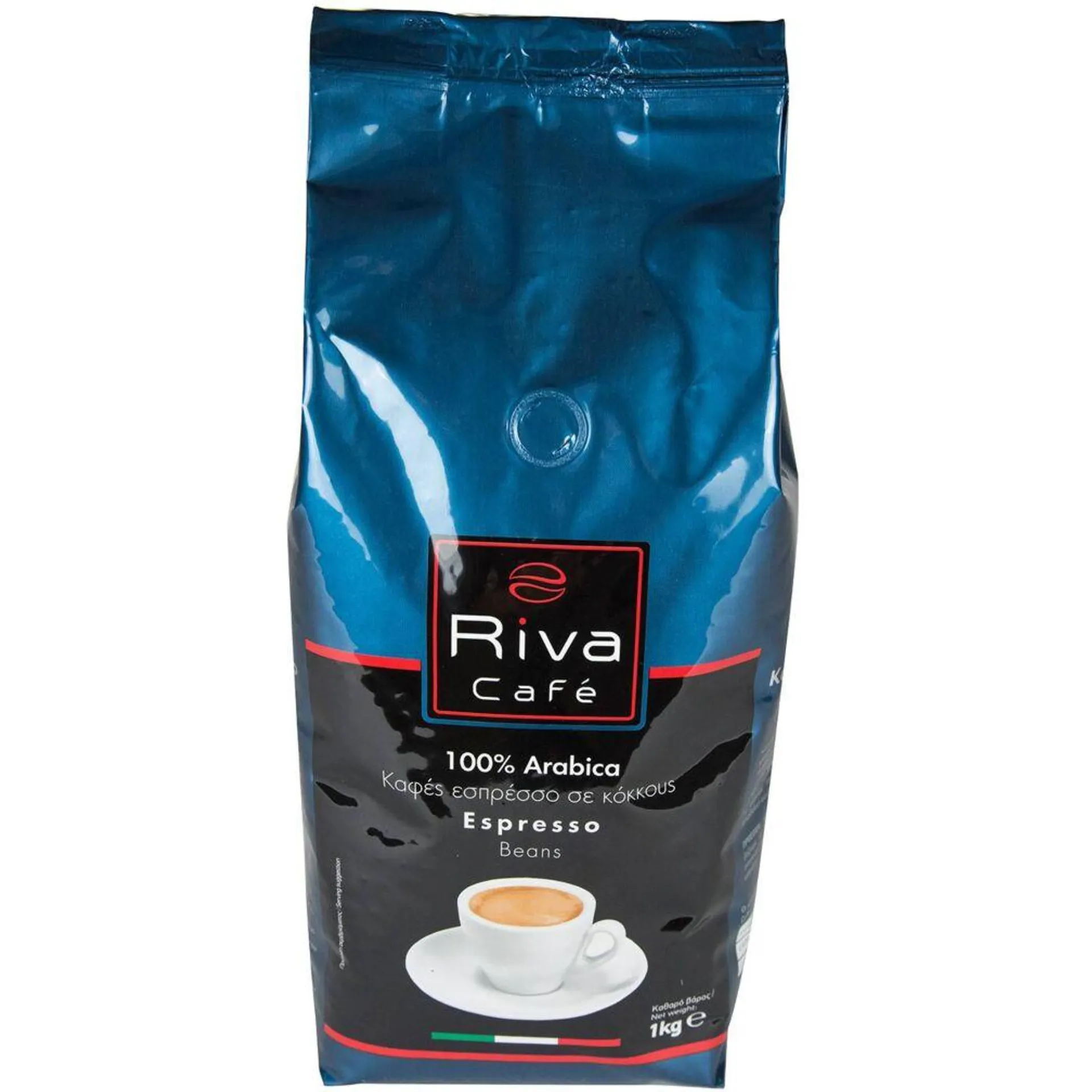 Καφές RIVA CAFÉ espresso platinum σε κόκκους (1kg)