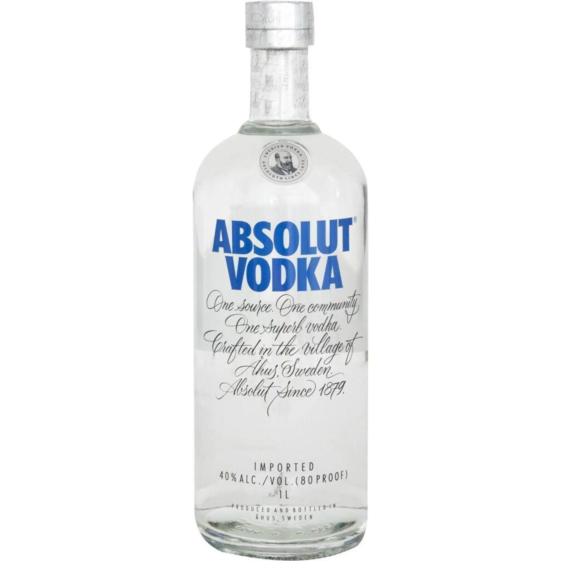 Βότκα ABSOLUT εισαγωγής (1lt)