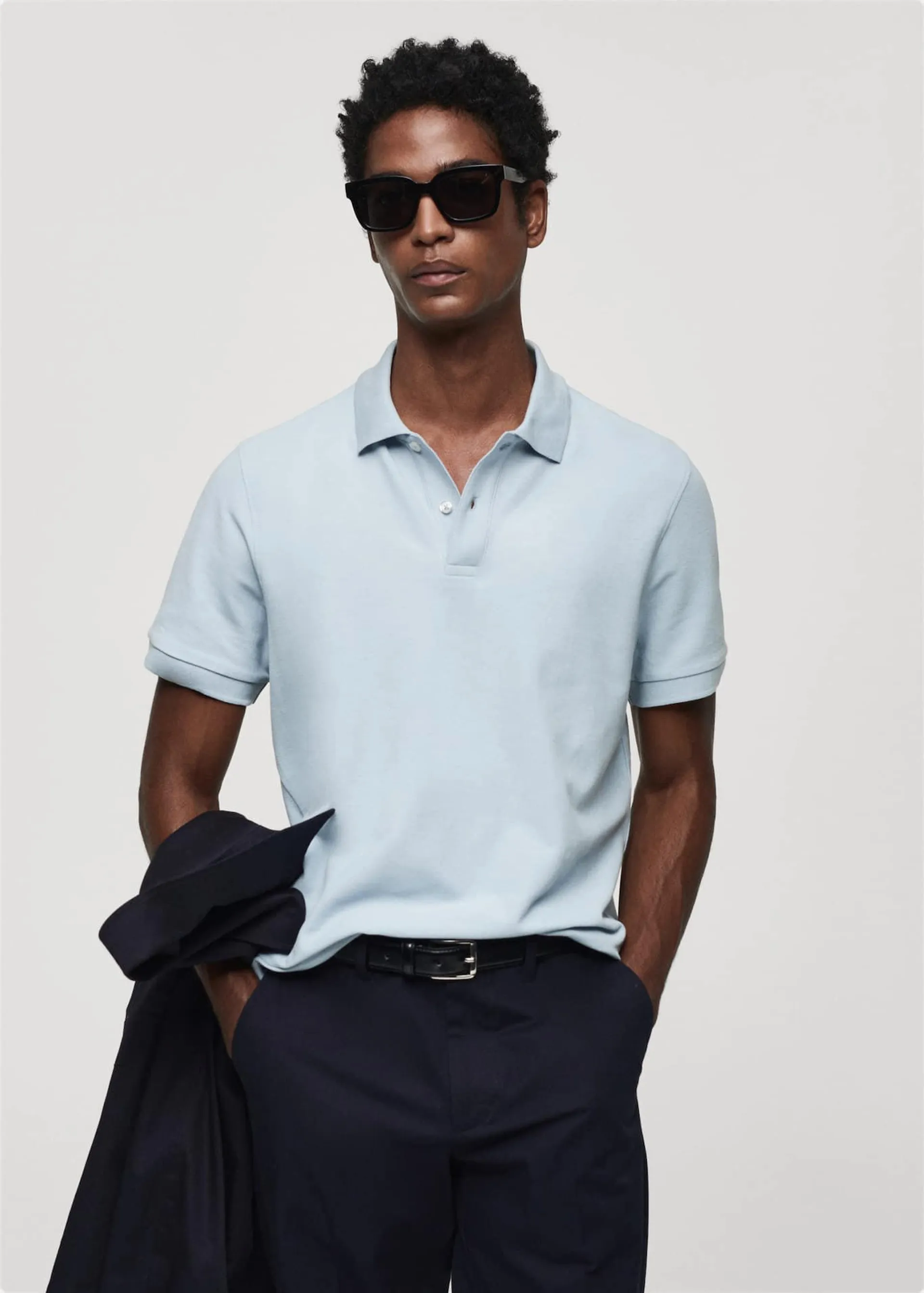 Polo 100% algodón pique