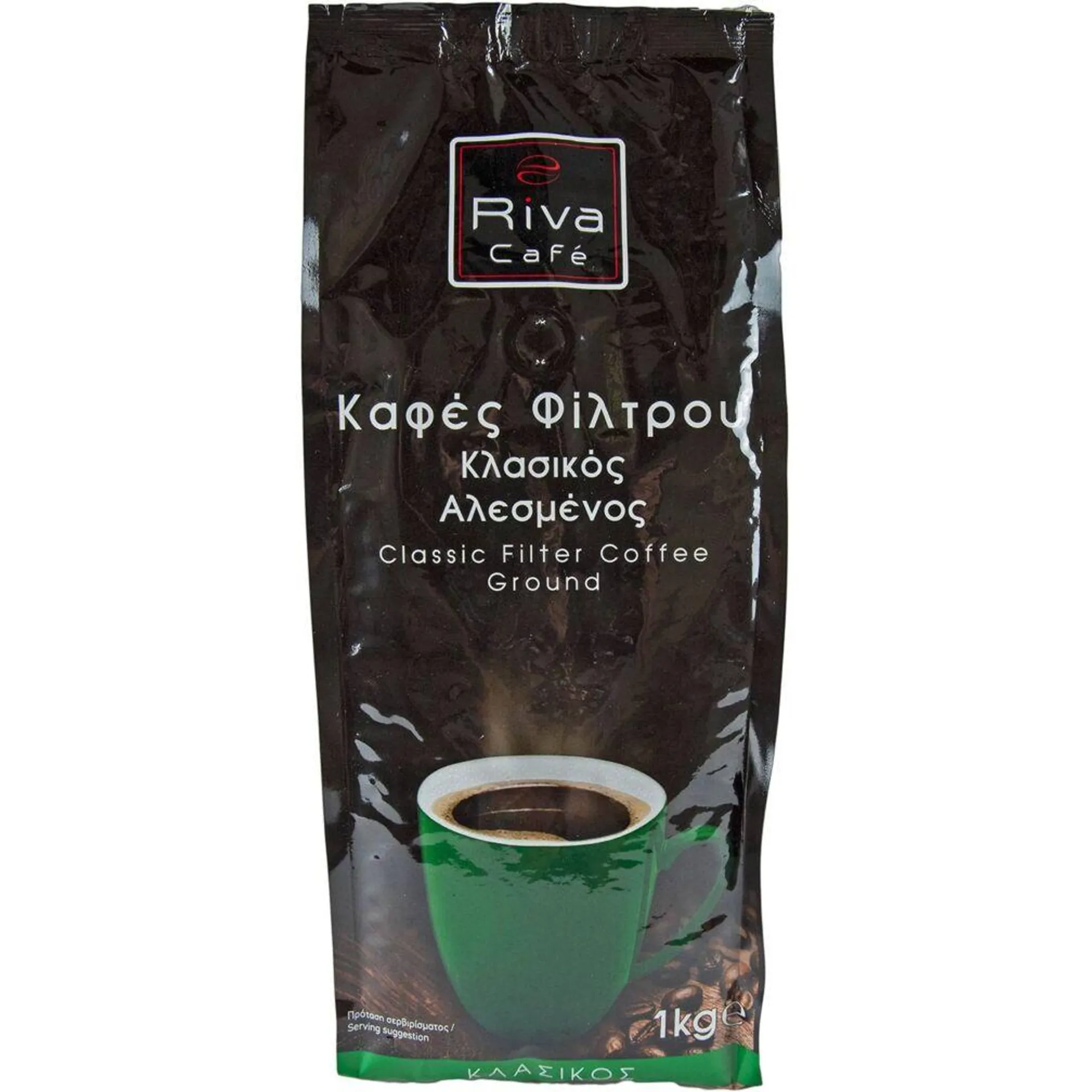 RIVA CAFÉ καφές φίλτρου κλασικός 1kg