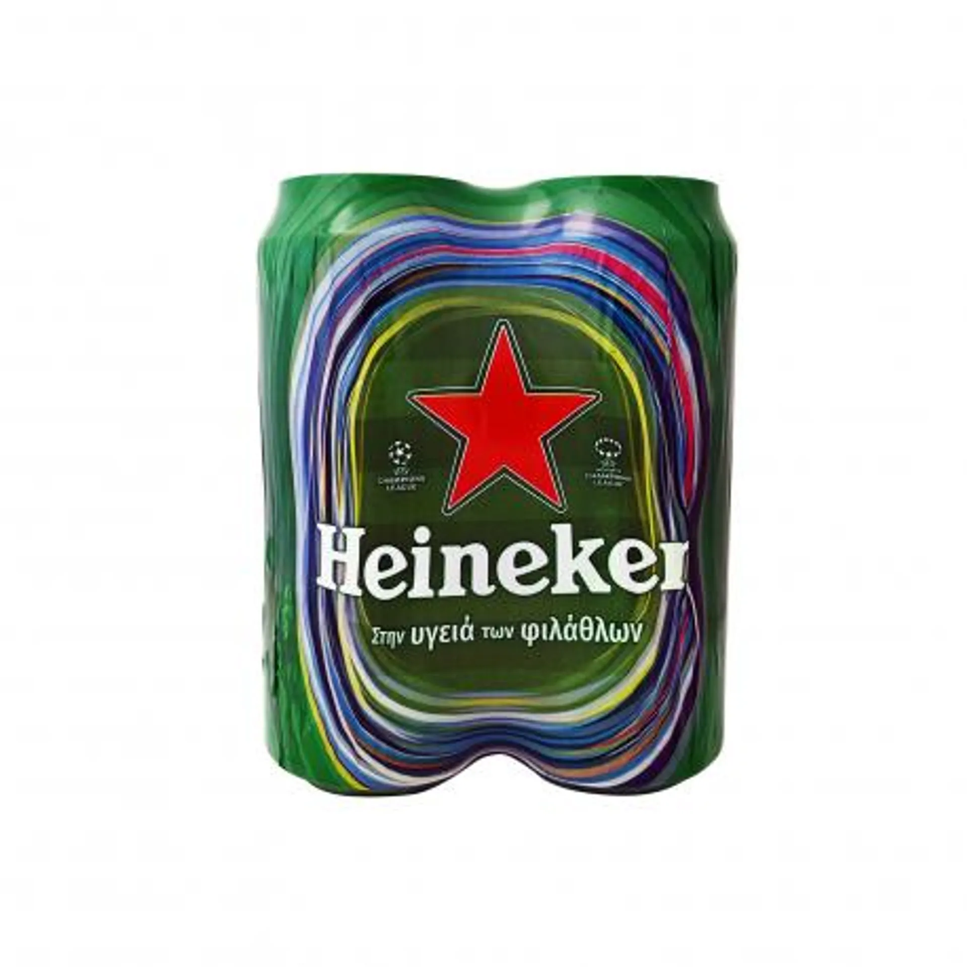 Heineken μπίρα lager (4x500ml)