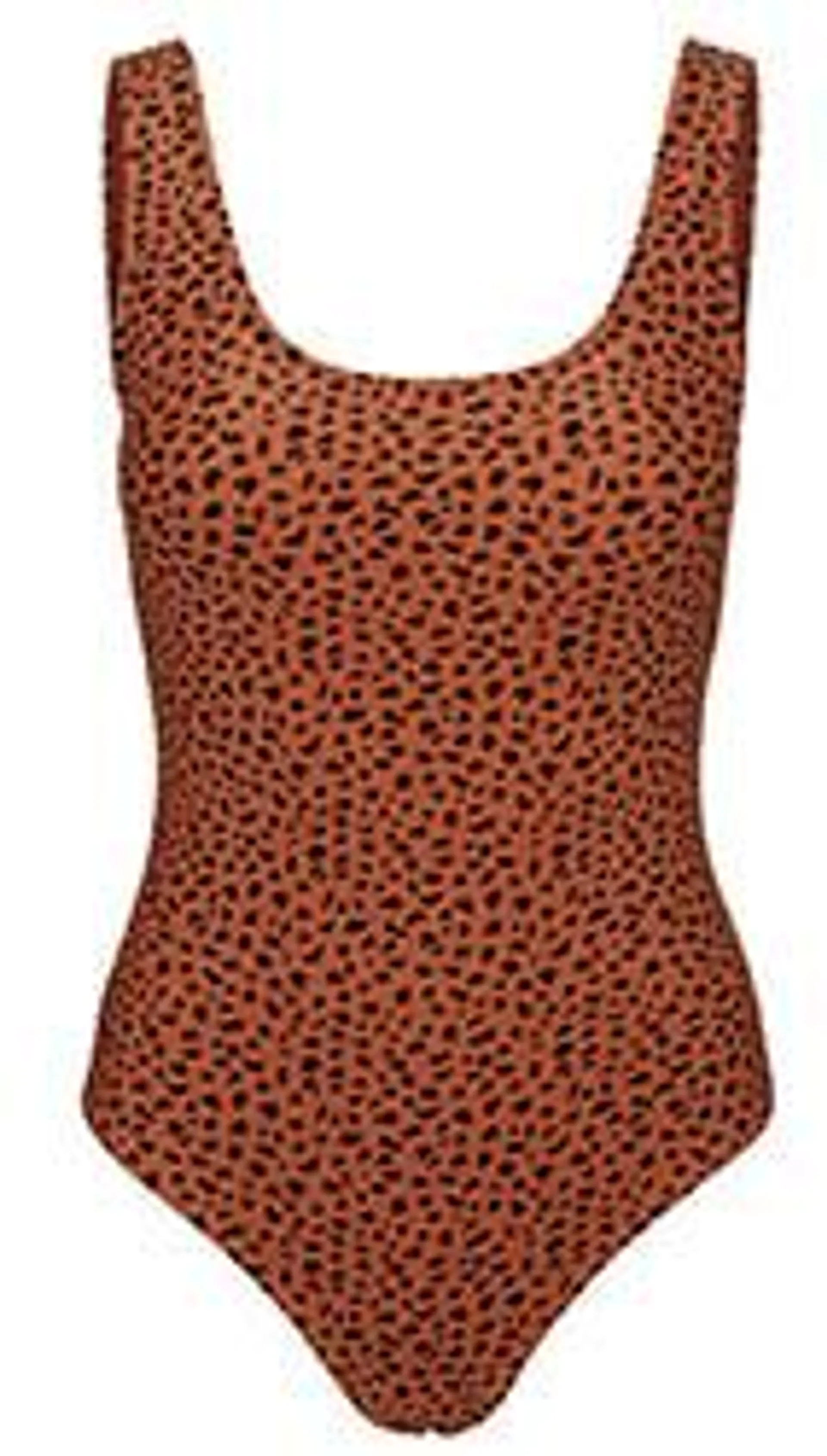 ΟΛΟΣΩΜΟ ΜΑΓΙΟ VERO MODA VMMADISON 10240324 LEOPAR ΚΑΦΕ