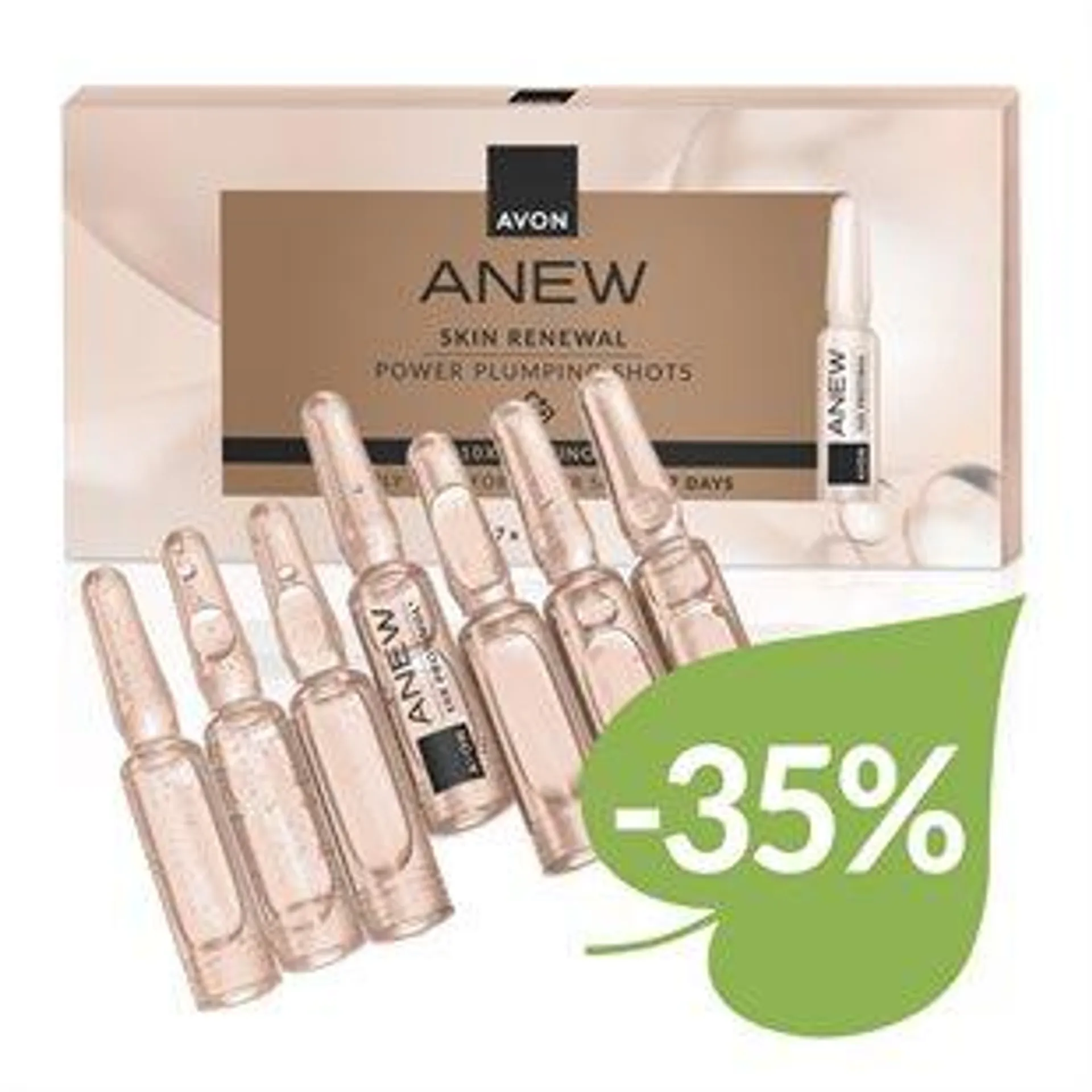 Αμπούλες ANEW Skin Renewal Power για πιο Γεμάτη Επιδερμίδα.