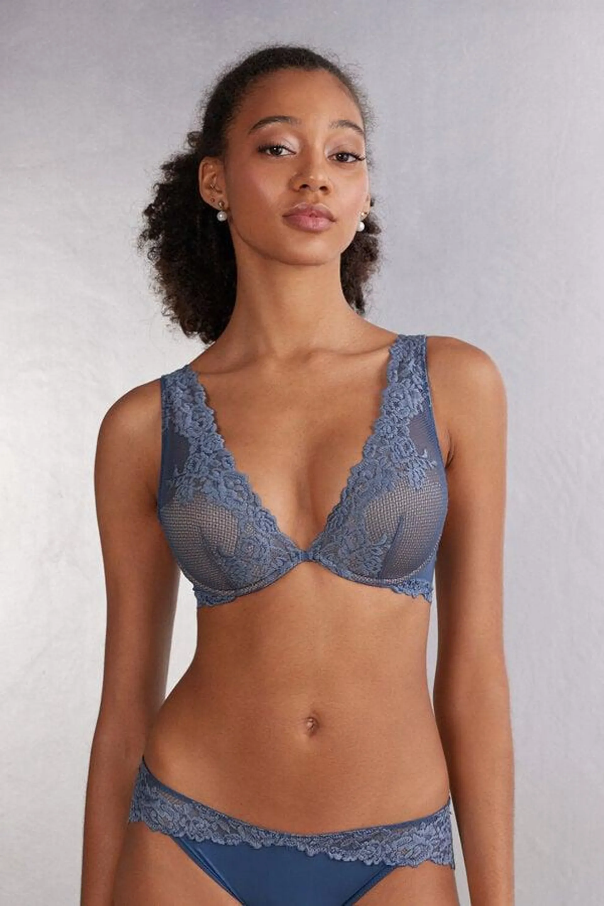 Pretty Flowers Elena Balconette Bra