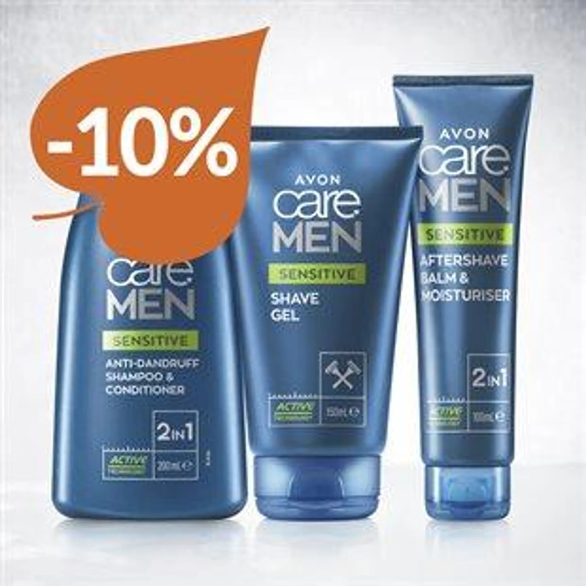 Σετ Avon Care Men Sensitive.