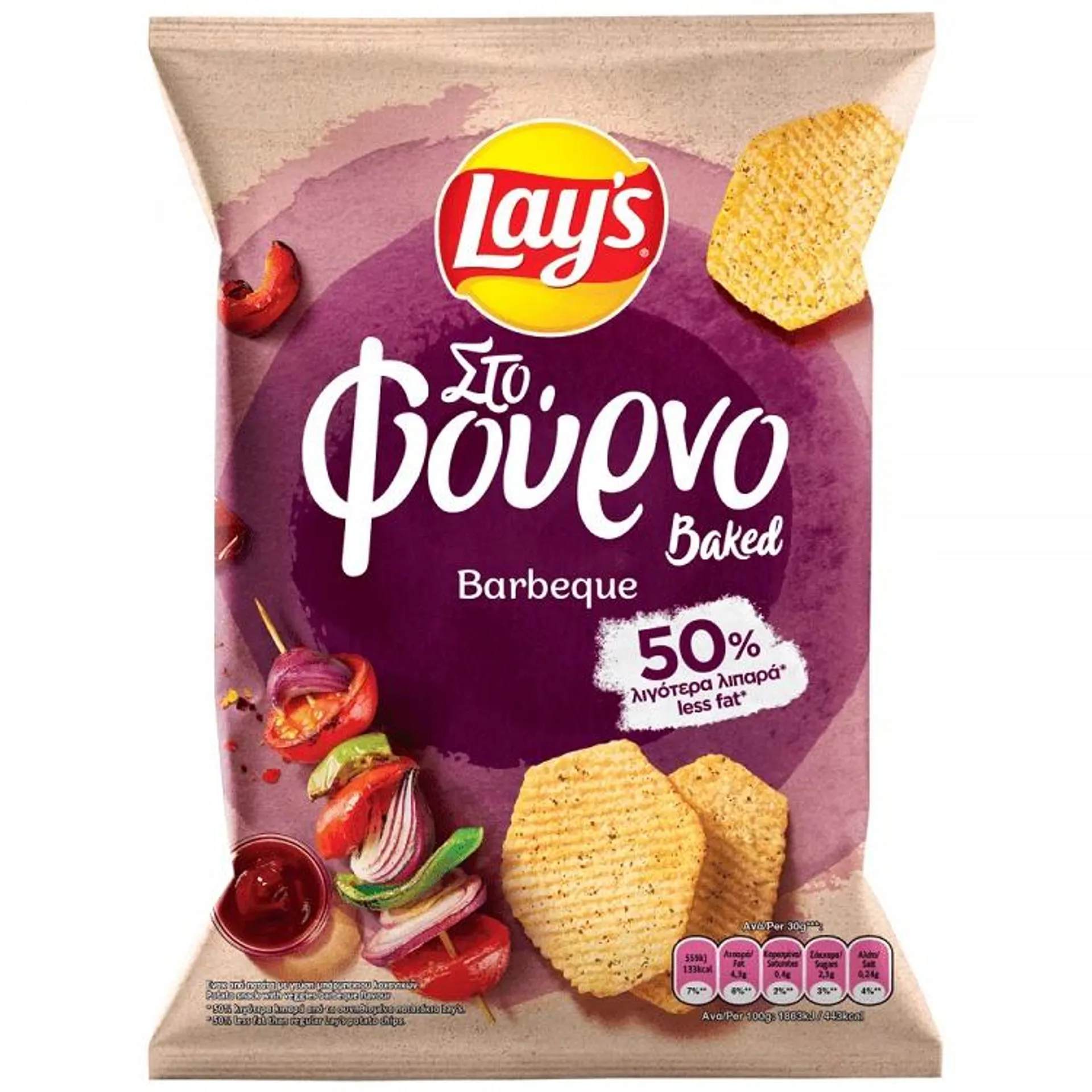 Lay's Στο Φούρνο BBQ 105gr