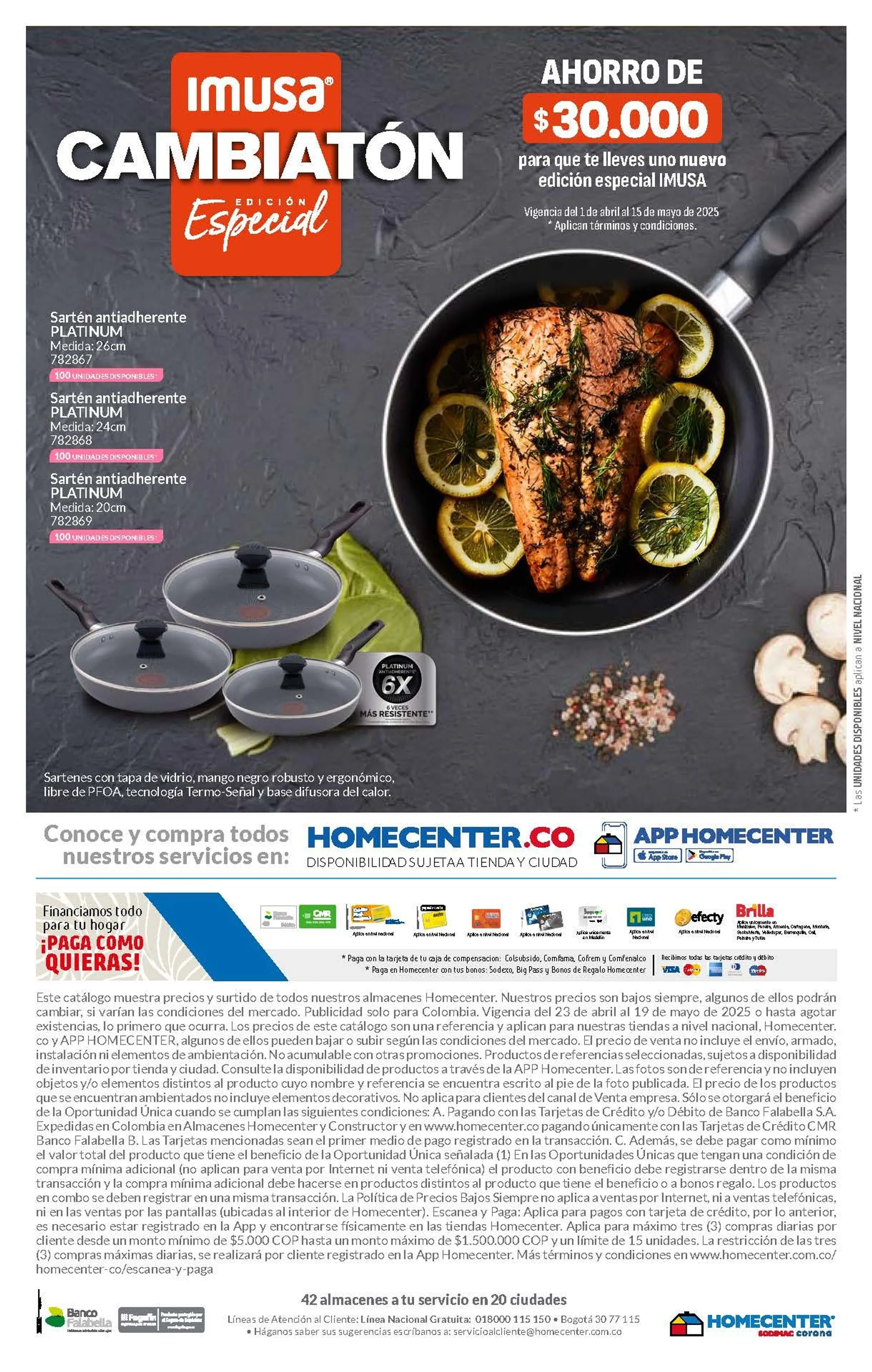 Catalogo de Homecenter Ofertas Super Mujer 25 de abril al 19 de mayo 2025 - Pag 19
