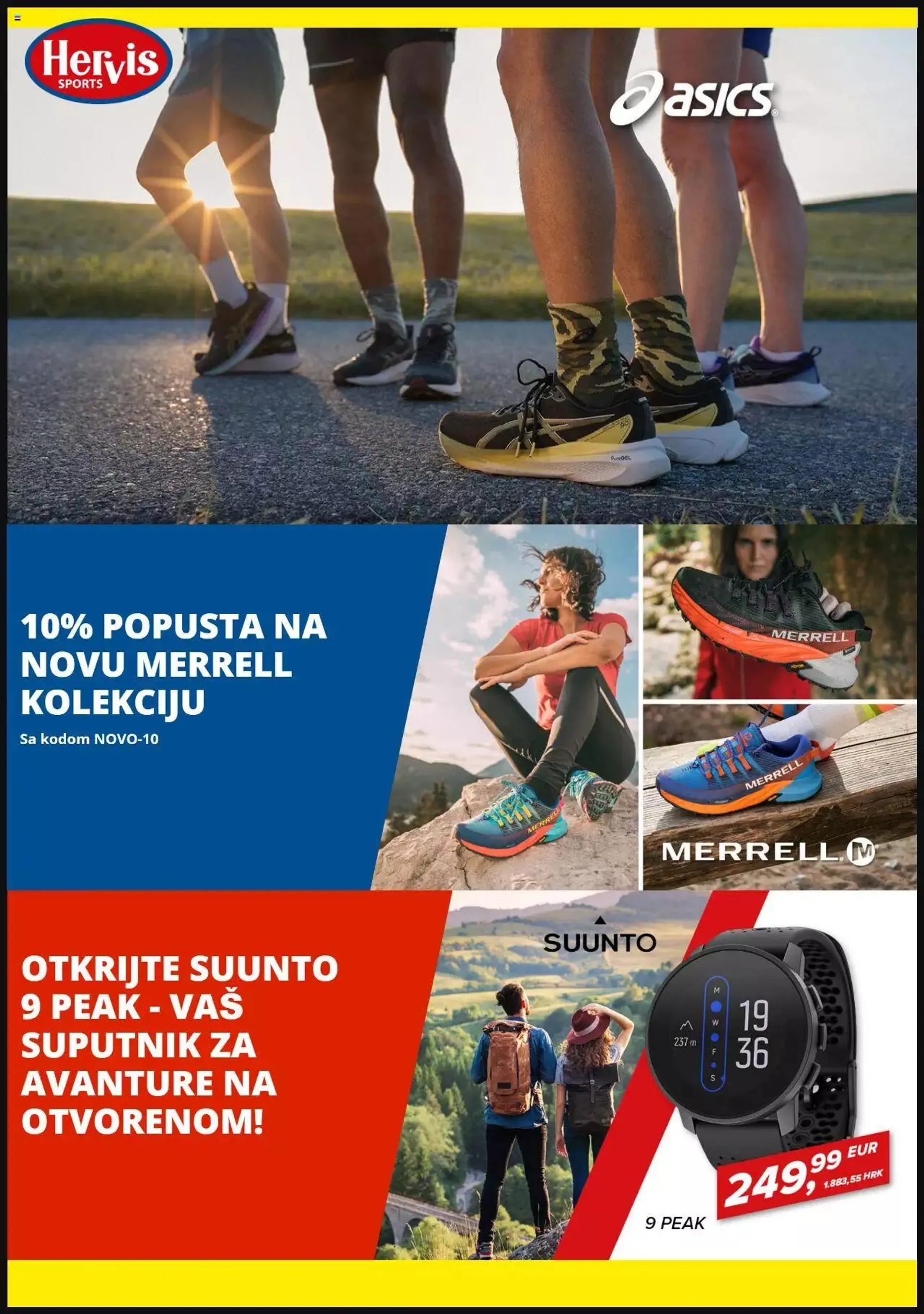 Katalog Katalog Hervis od 19. rujna do 22. rujna 2023. - Pregled Stranica 1