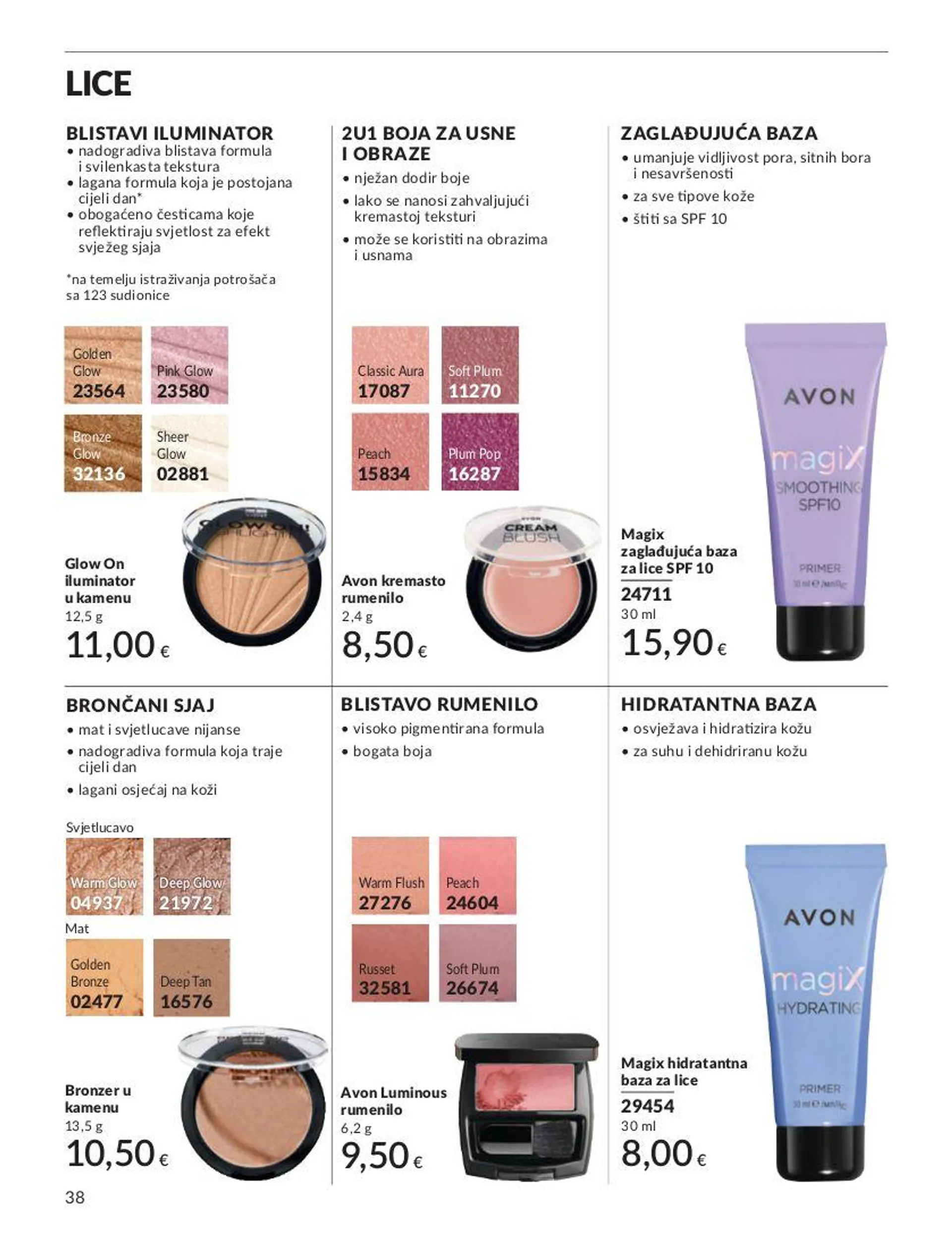 Katalog Avon od 1. srpnja do 31. srpnja 2024. - Pregled Stranica 38