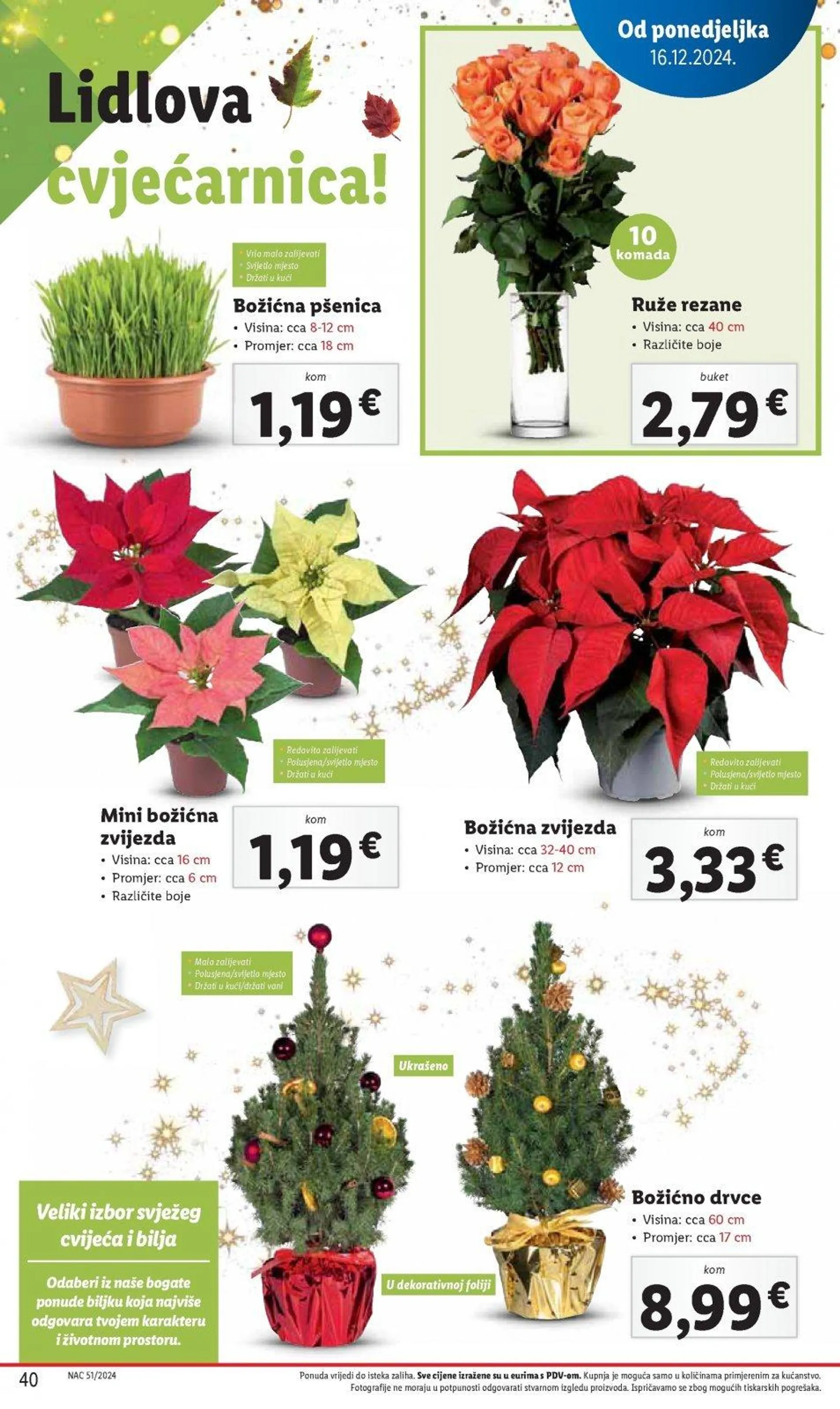 Katalog Lidl katalog do 24.12.2024 od 19. prosinca do 24. prosinca 2024. - Pregled Stranica 40