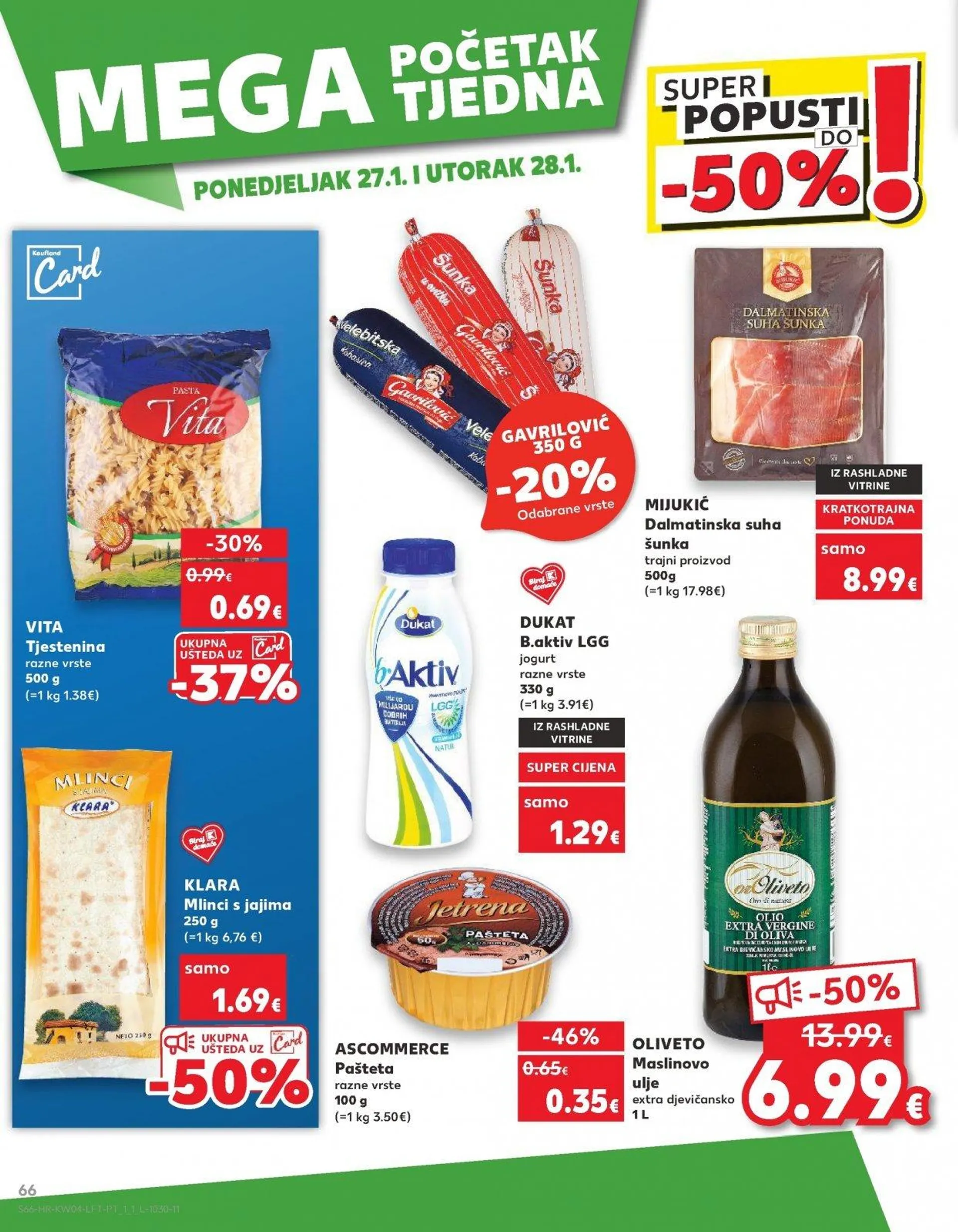 Katalog Kaufland katalog do 28.01.2025 od 22. siječnja do 28. siječnja 2025. - Pregled Stranica 66