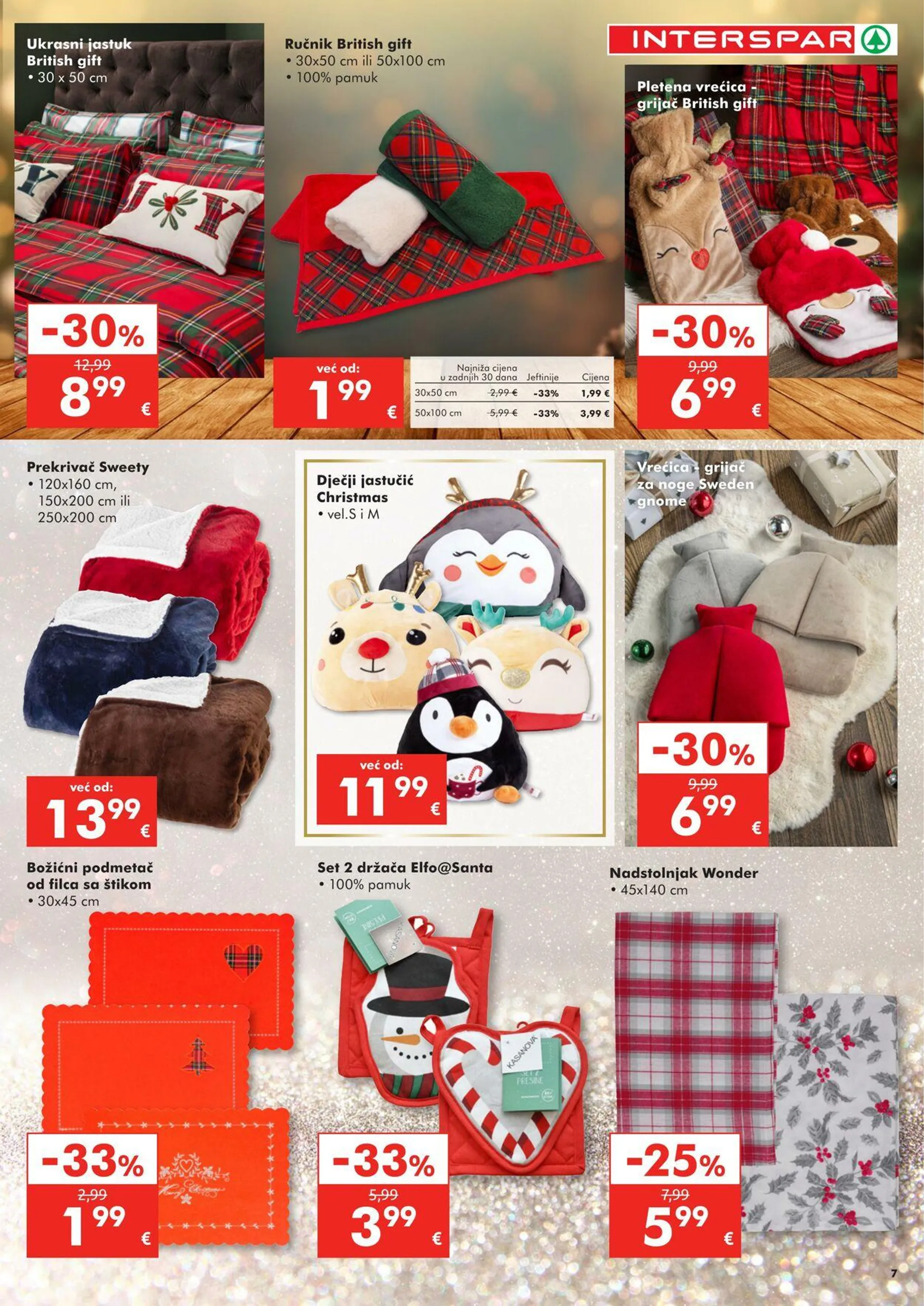 Katalog Spar od 30. listopada do 7. siječnja 2025. - Pregled Stranica 7