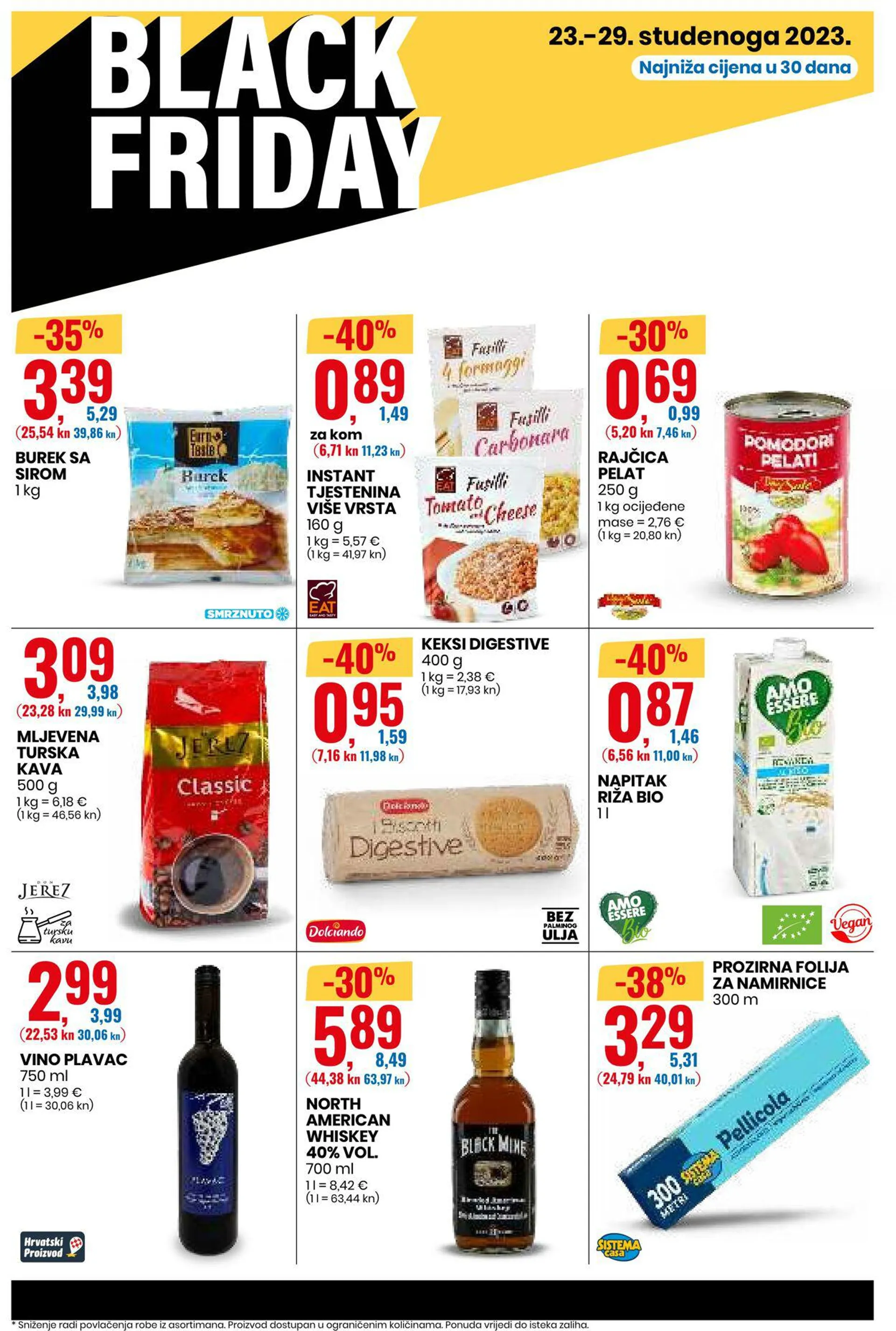 Katalog Eurospin - Black Friday 2023 od 23. studenoga do 29. studenoga 2023. - Pregled Stranica 4