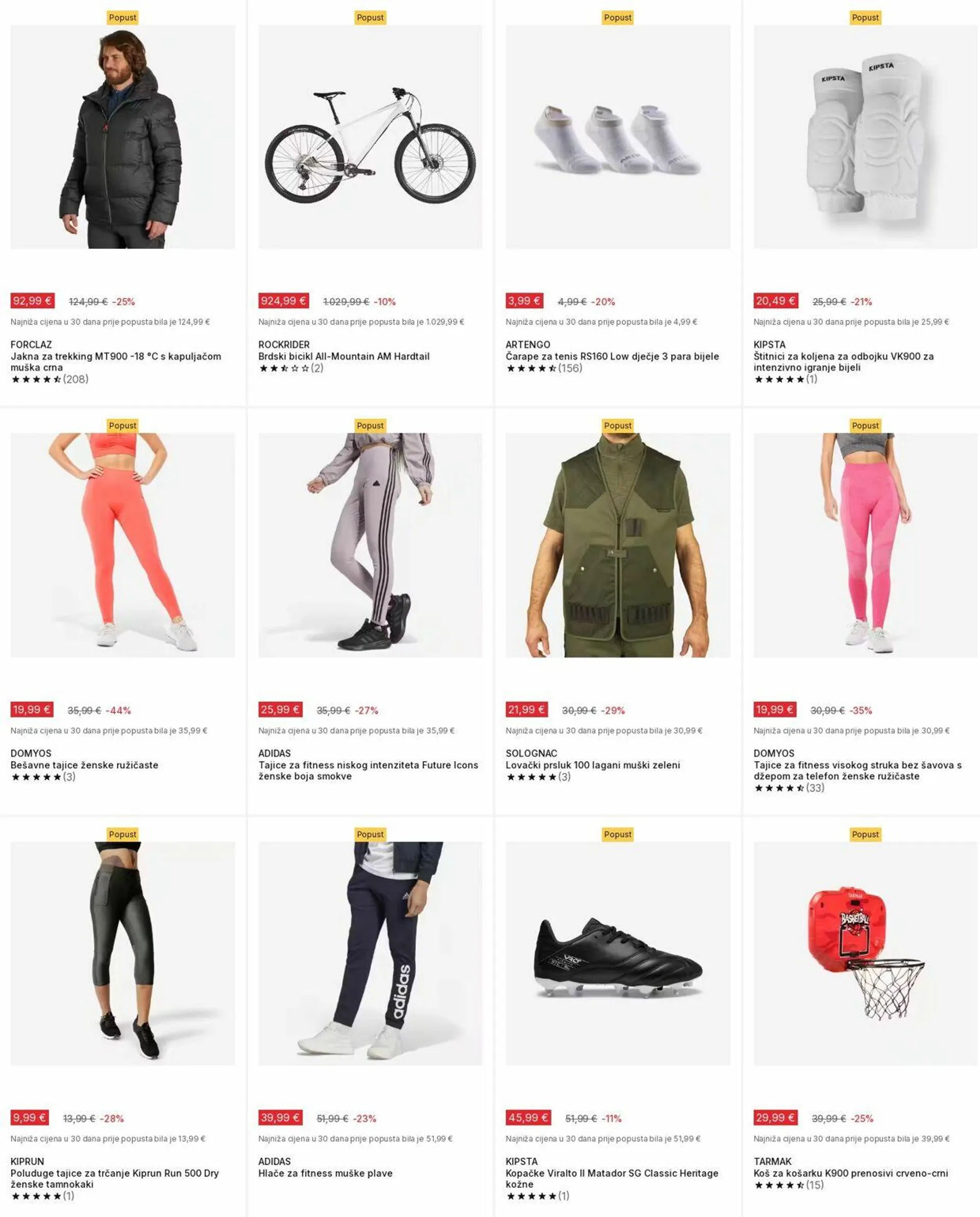 Katalog Decathlon od 4. studenoga do 10. studenoga 2024. - Pregled Stranica 38