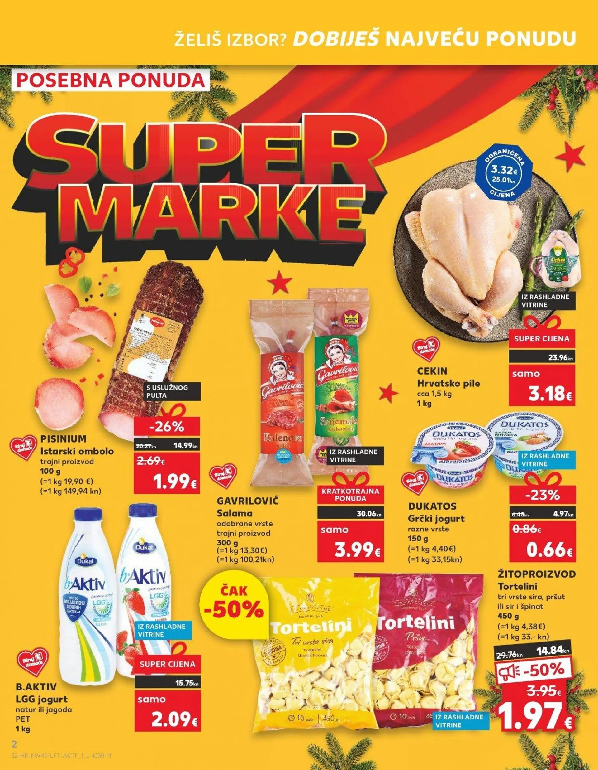 Katalog Kaufland katalog do 12.12.2023 od 6. prosinca do 12. prosinca 2023. - Pregled Stranica 2