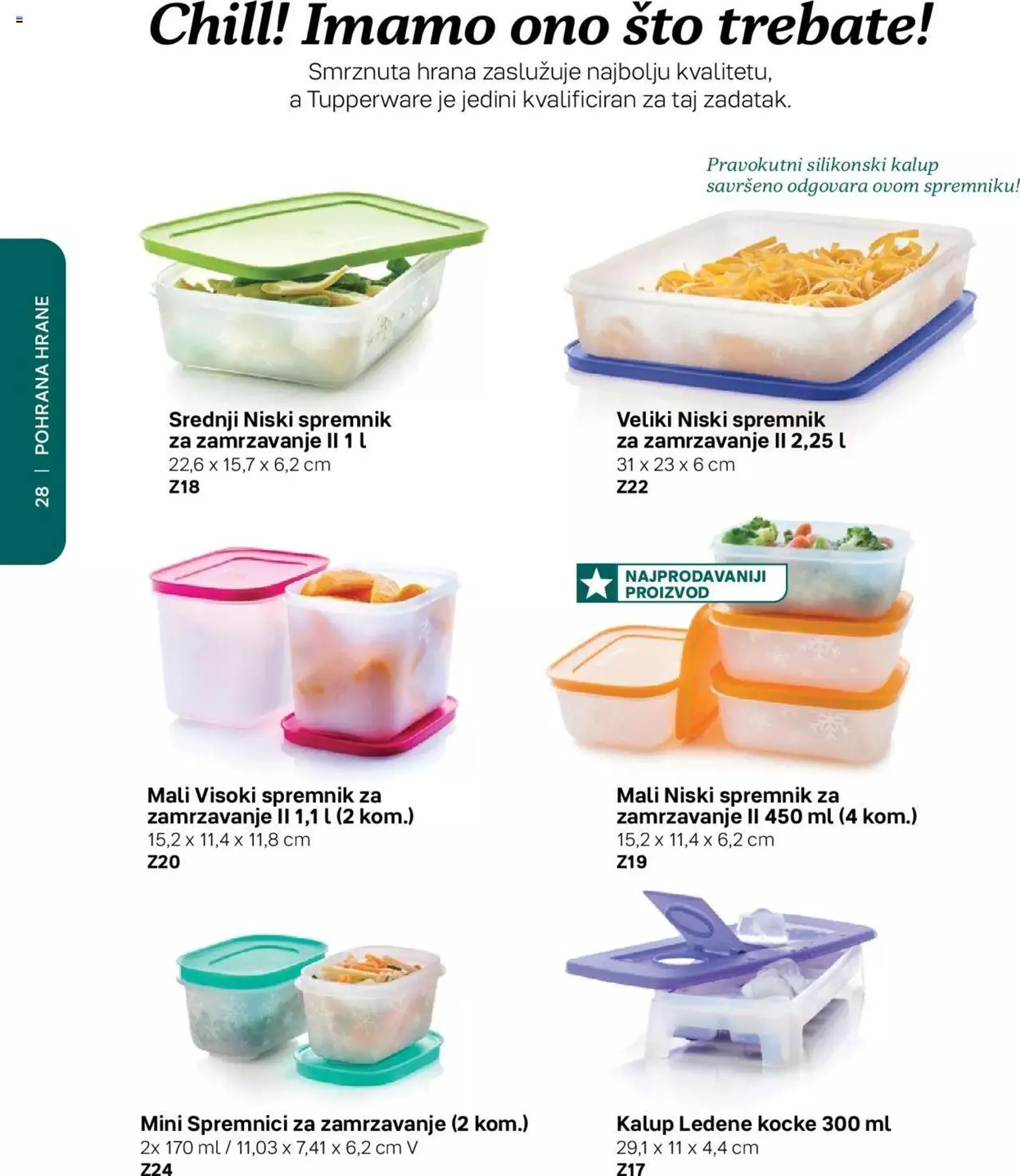 Katalog Tupperware katalog - Jesen/Zima 2022 od 29. kolovoza do 31. prosinca 2023. - Pregled Stranica 28