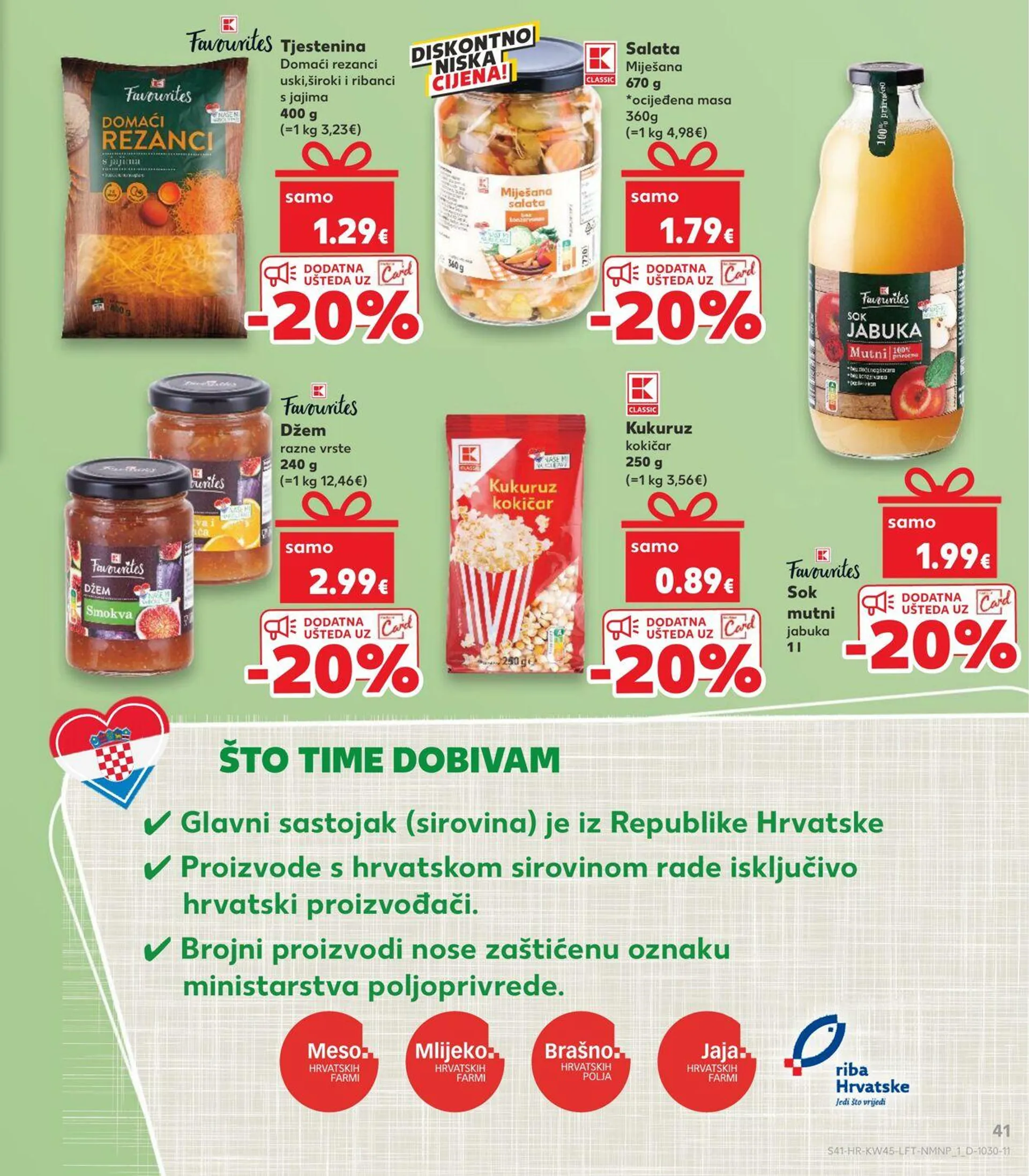 Katalog Kaufland od 6. studenoga do 12. studenoga 2024. - Pregled Stranica 41