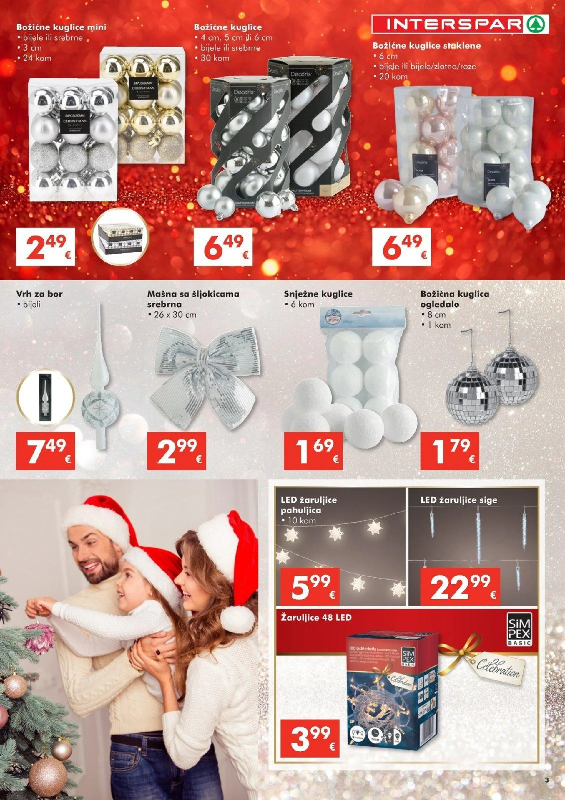 Katalog Interspar katalog do 07.01.2025 od 29. studenoga do 7. siječnja 2025. - Pregled Stranica 3