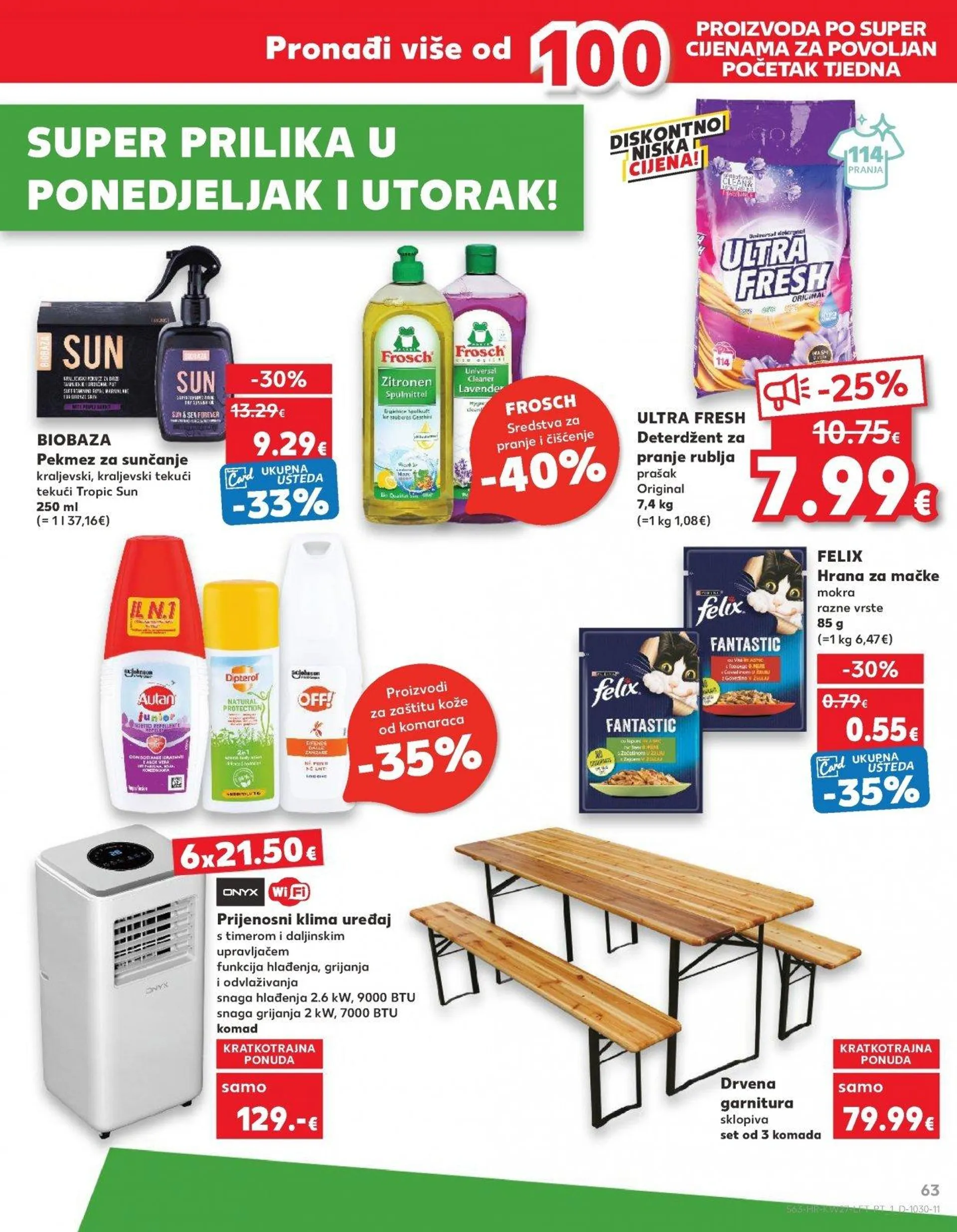 Katalog Kaufland katalog do 09.07.2024 od 3. srpnja do 9. srpnja 2024. - Pregled Stranica 63