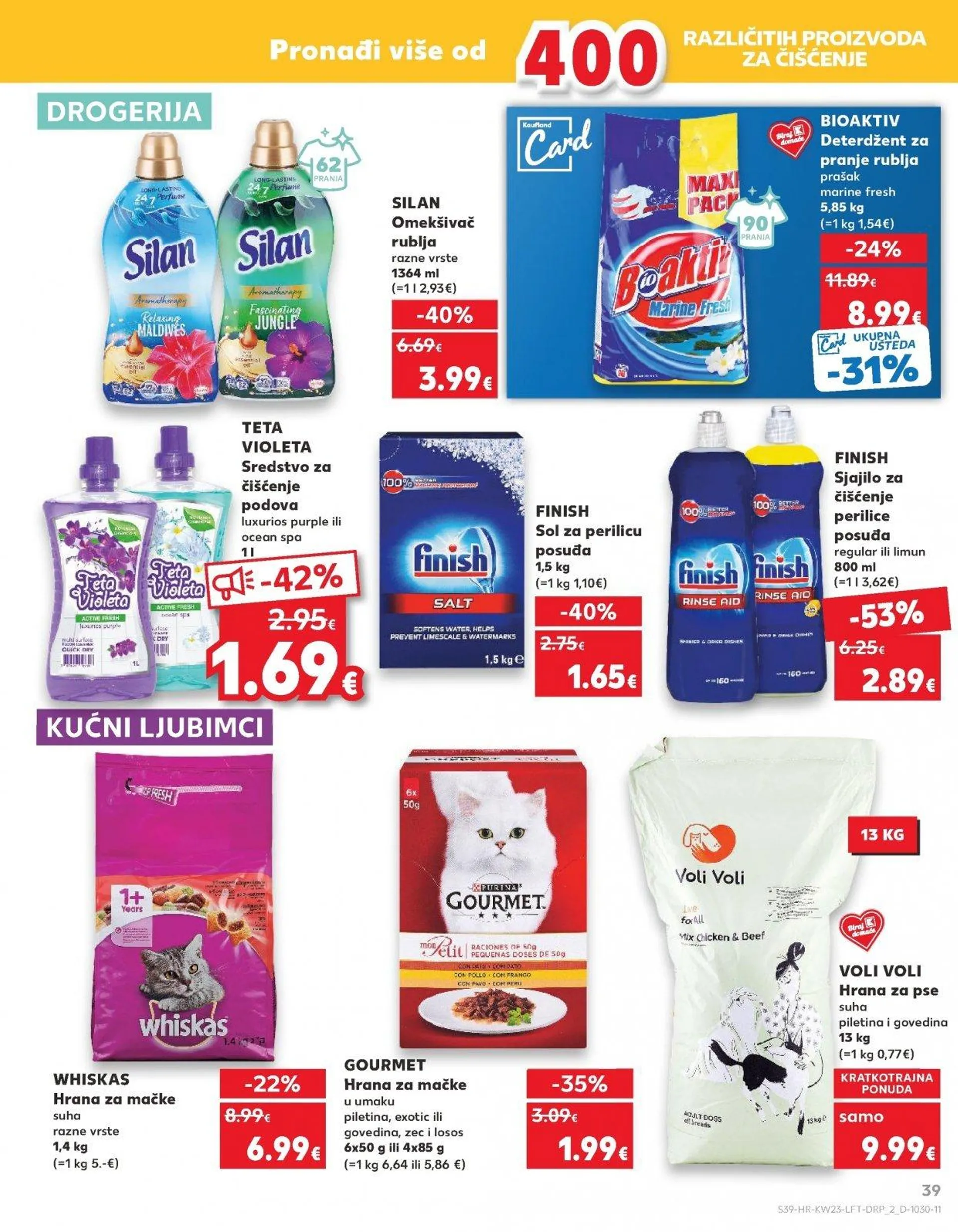 Katalog Kaufland katalog do 11.06.2024 od 5. lipnja do 11. lipnja 2024. - Pregled Stranica 39