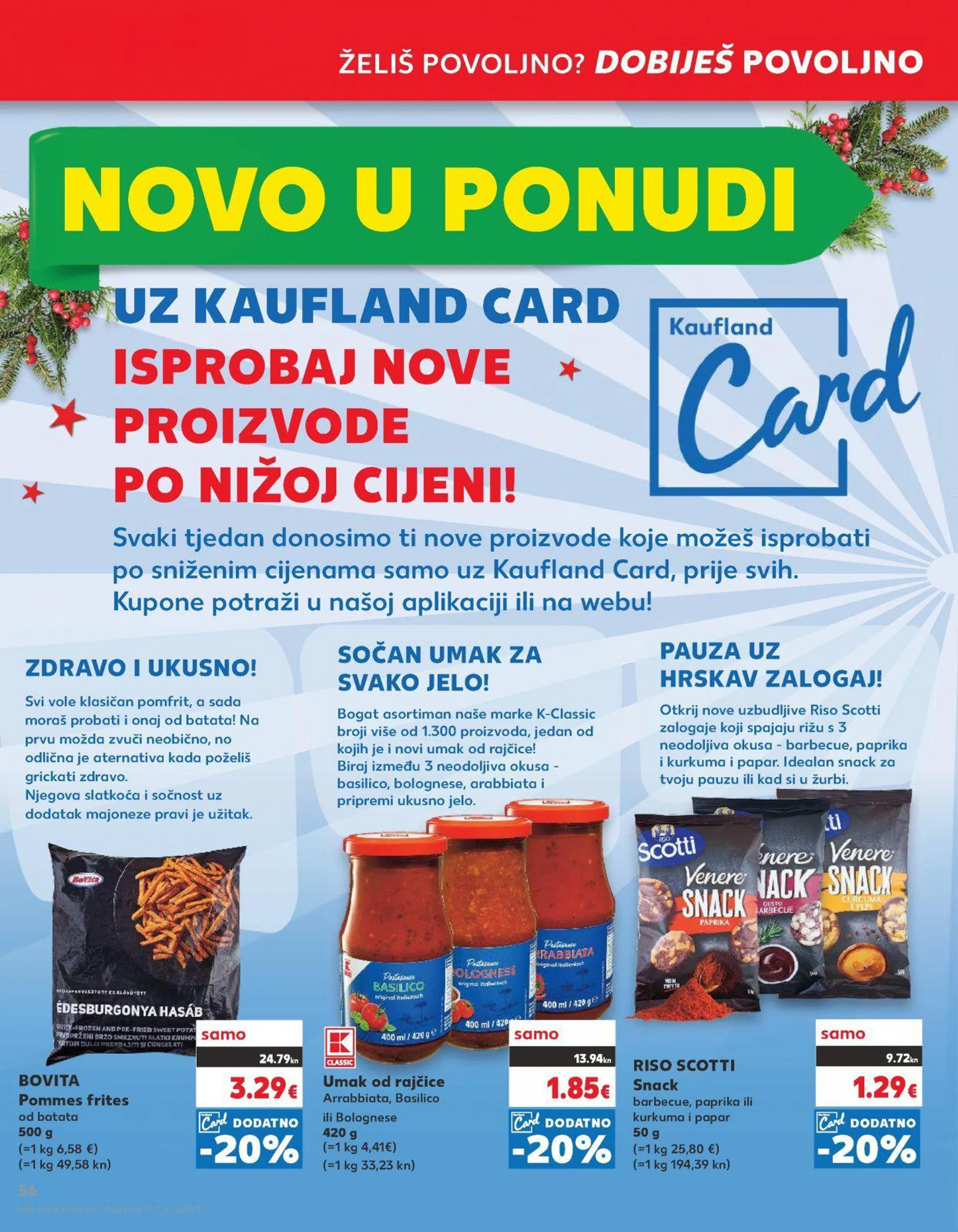 Katalog Kaufland katalog do 21.11.2023 od 15. studenoga do 21. studenoga 2023. - Pregled Stranica 56