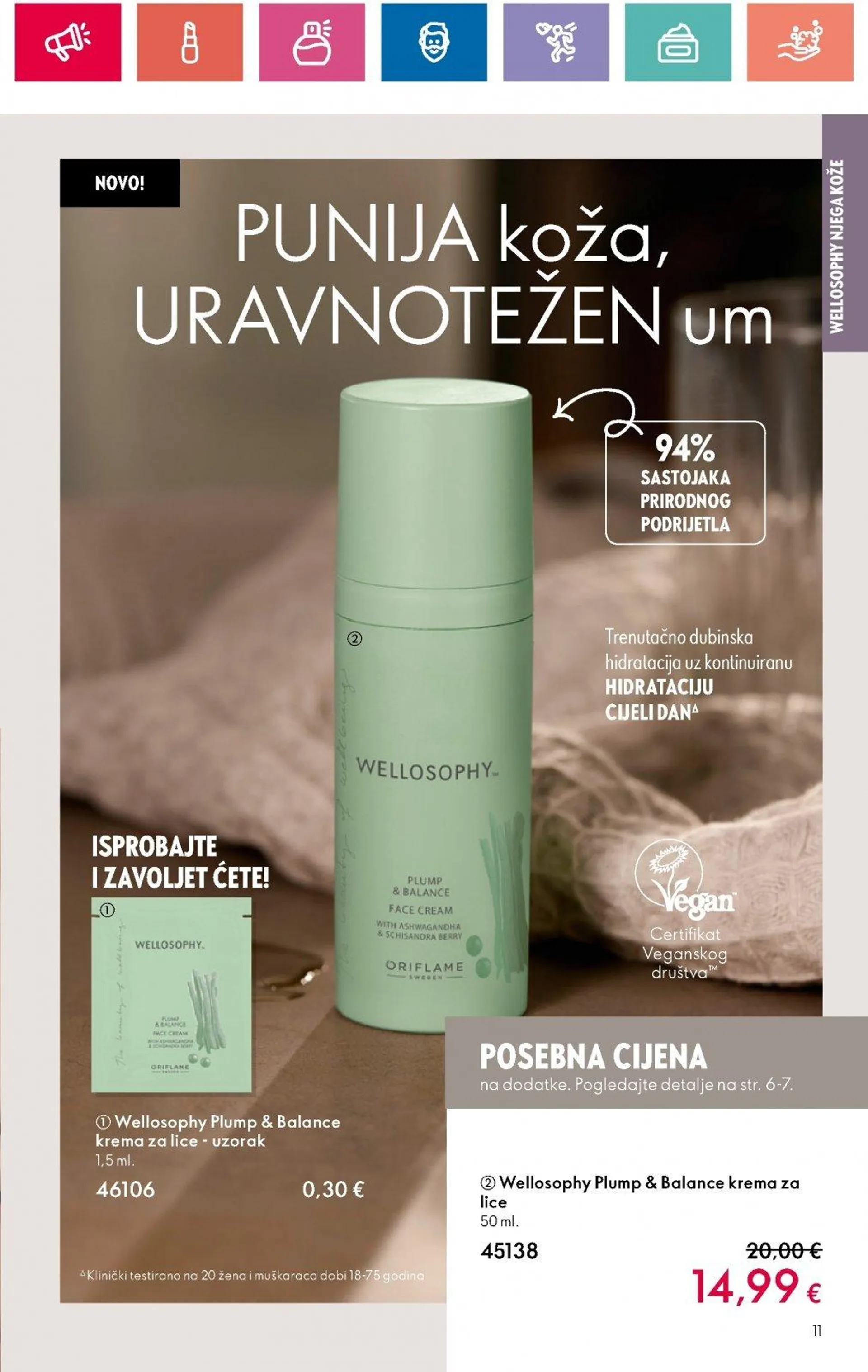 Katalog Oriflame katalog do 02.10.2024 od 12. rujna do 2. listopada 2024. - Pregled Stranica 11