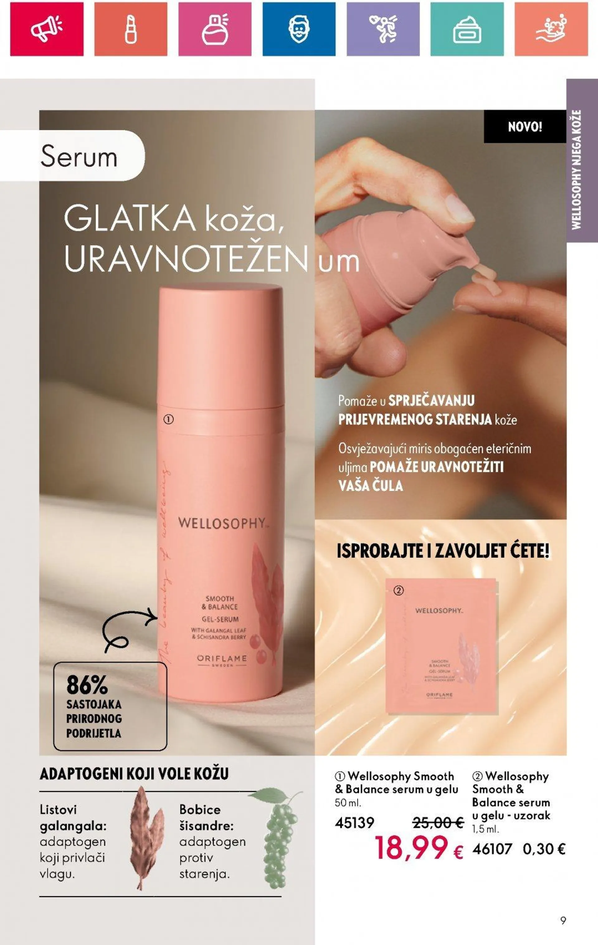 Katalog Oriflame katalog do 02.10.2024 od 12. rujna do 2. listopada 2024. - Pregled Stranica 9