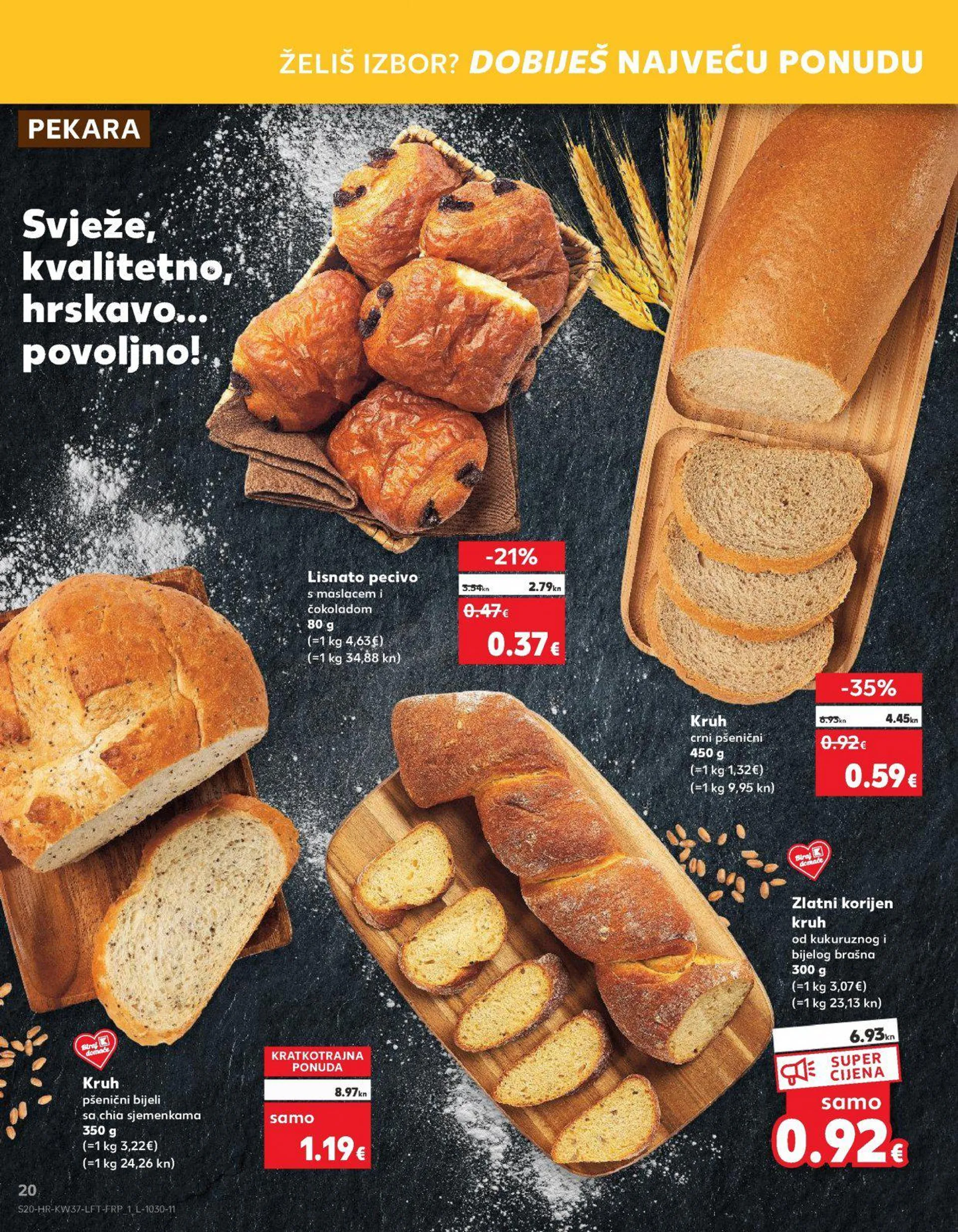 Katalog Kaufland katalog do 19.09.2023 od 13. rujna do 19. rujna 2023. - Pregled Stranica 20