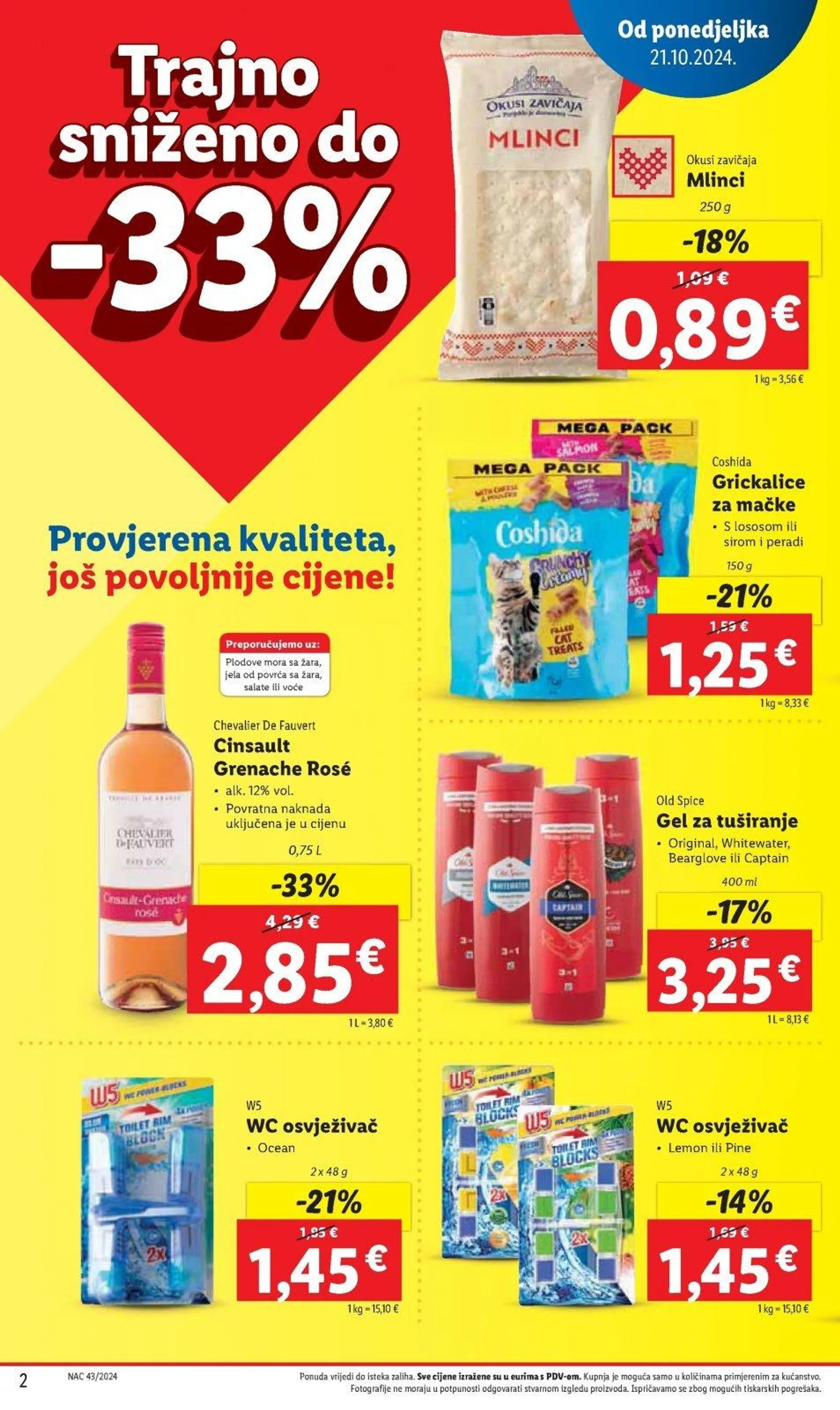 Katalog Lidl katalog do 27.10.2024 od 17. listopada do 27. listopada 2024. - Pregled Stranica 2