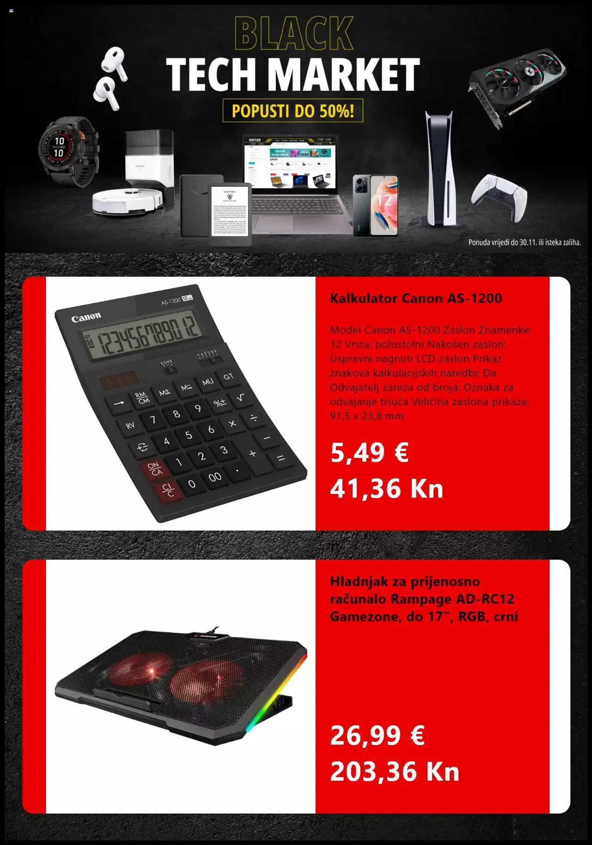 Katalog Black Friday Instar od 13. studenoga do 8. prosinca 2023. - Pregled Stranica 5