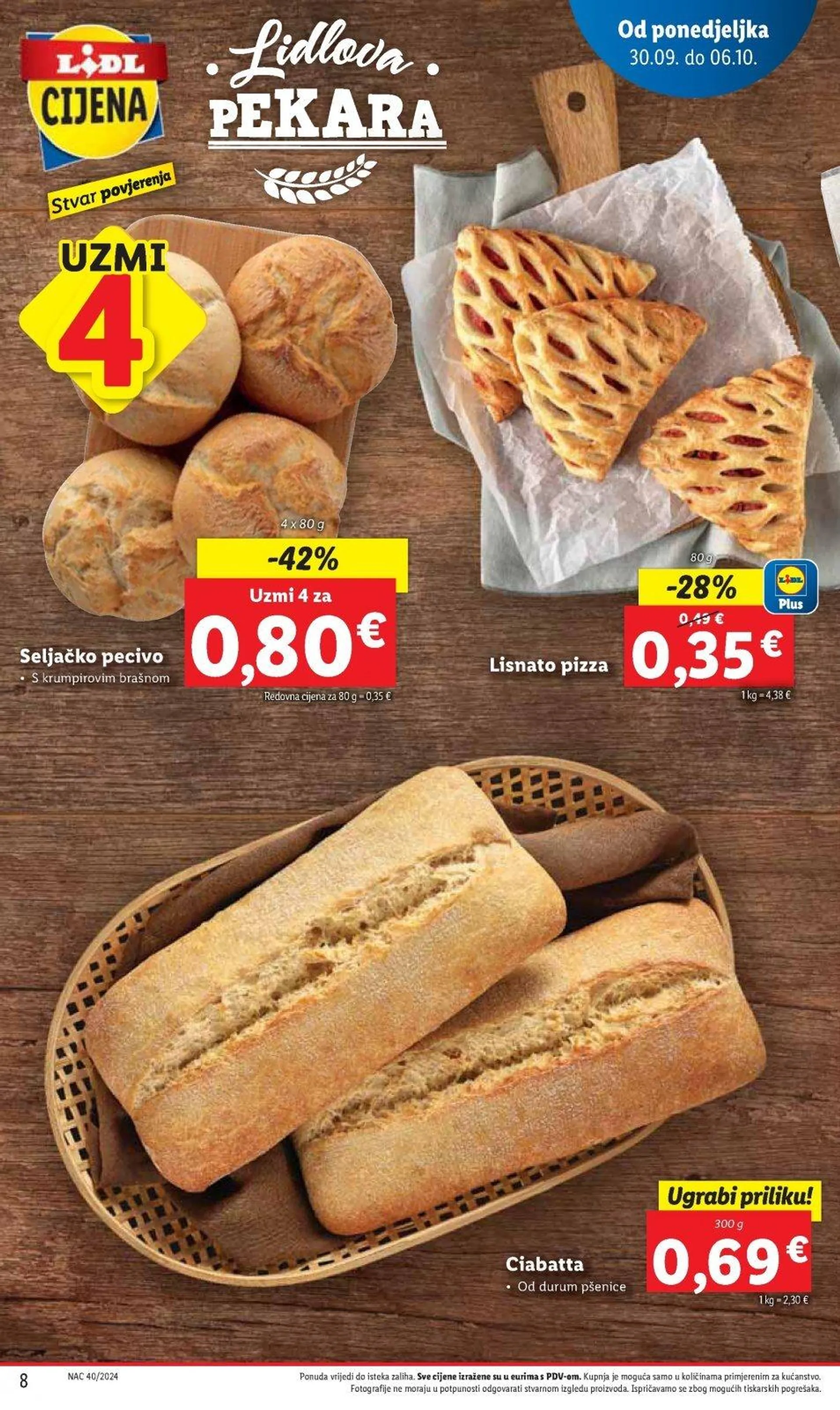 Katalog Lidl katalog do 06.10.2024 od 27. rujna do 6. listopada 2024. - Pregled Stranica 8