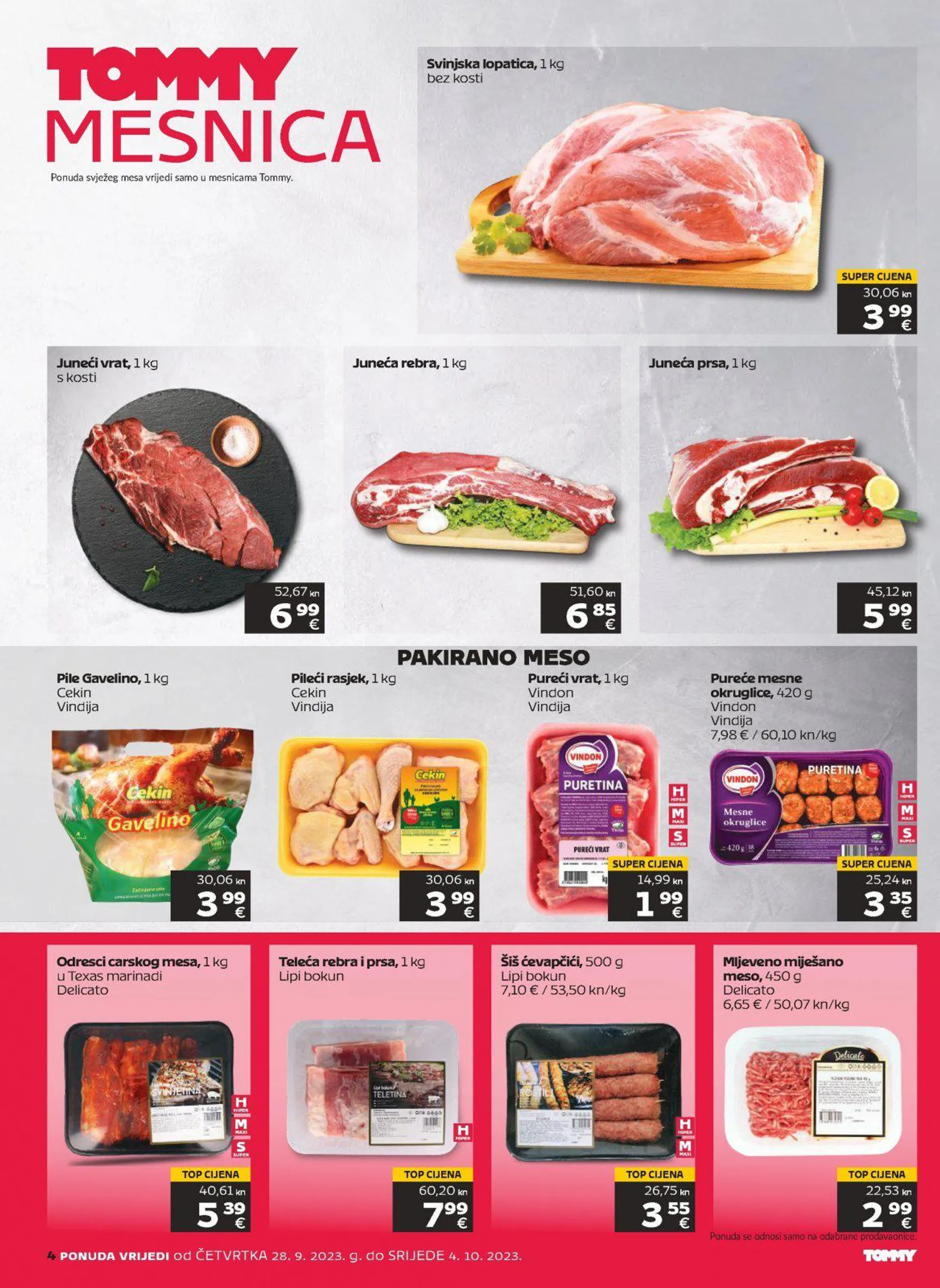 Katalog Tommy katalog do 04.10.2023 od 28. rujna do 4. listopada 2023. - Pregled Stranica 4