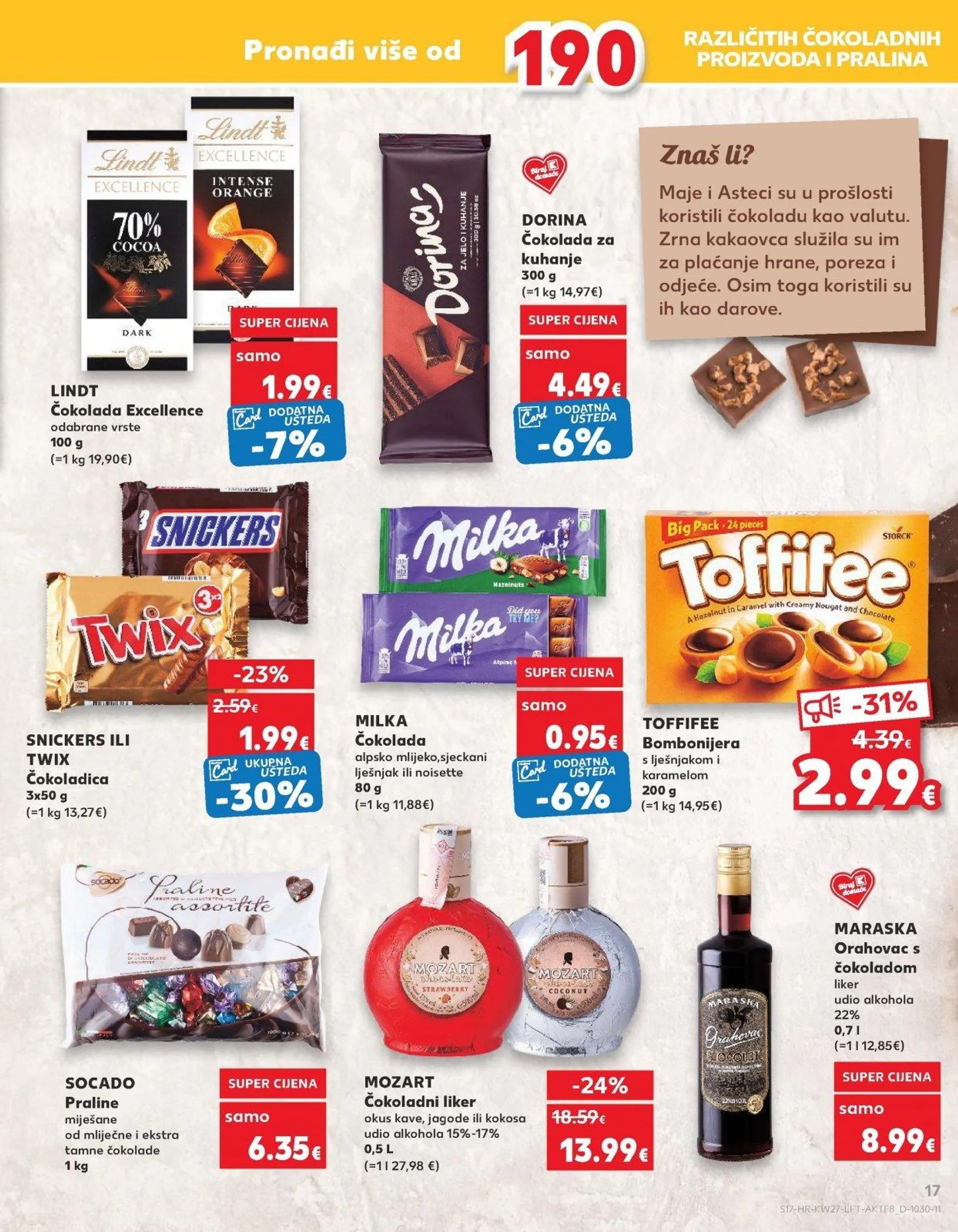 Katalog Kaufland katalog do 09.07.2024 od 3. srpnja do 9. srpnja 2024. - Pregled Stranica 17