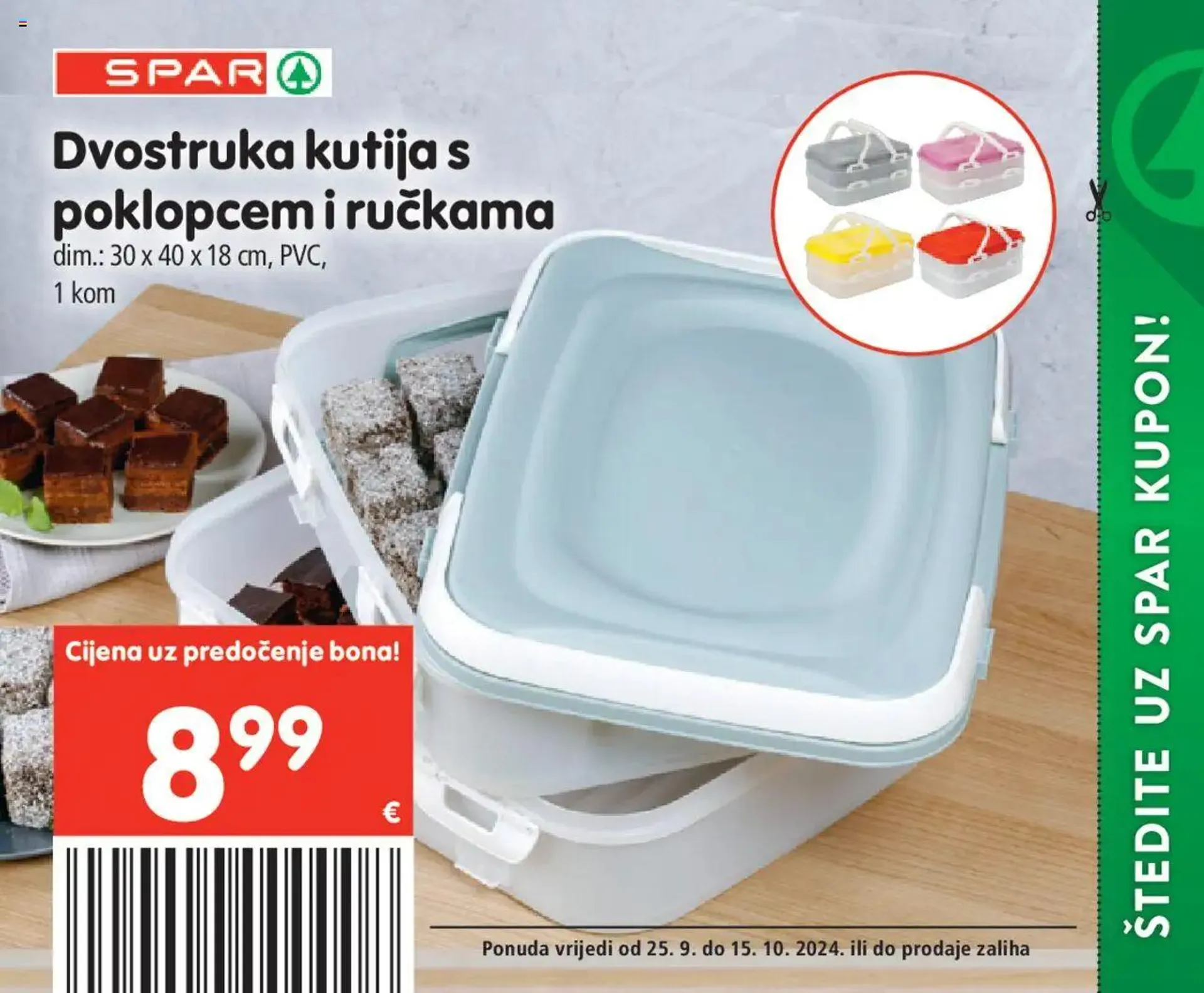 Katalog Posebne pogodnosti Spar od 25. rujna do 15. listopada 2024. - Pregled Stranica 24