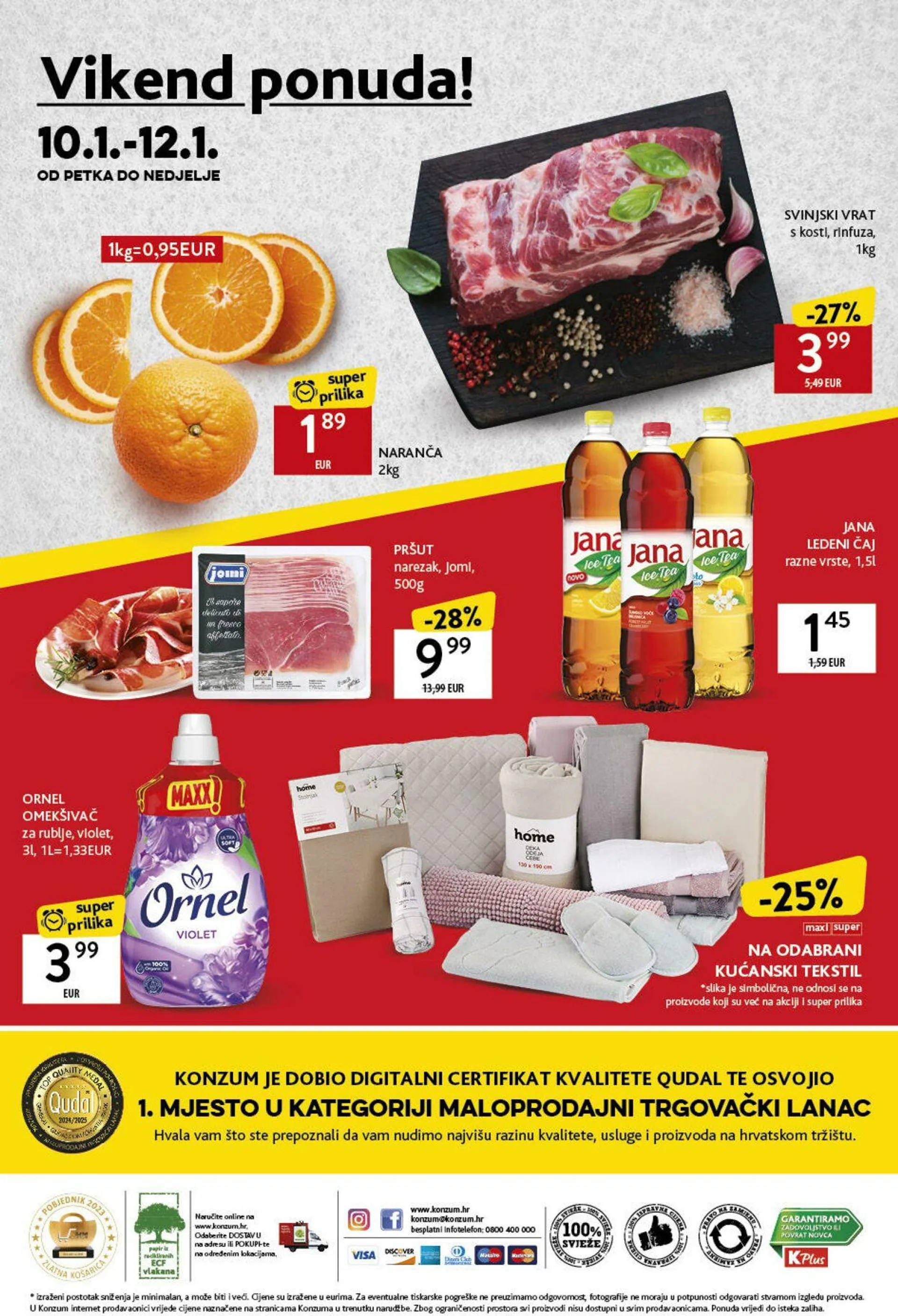 Katalog Konzum od 8. siječnja do 15. siječnja 2025. - Pregled Stranica 38