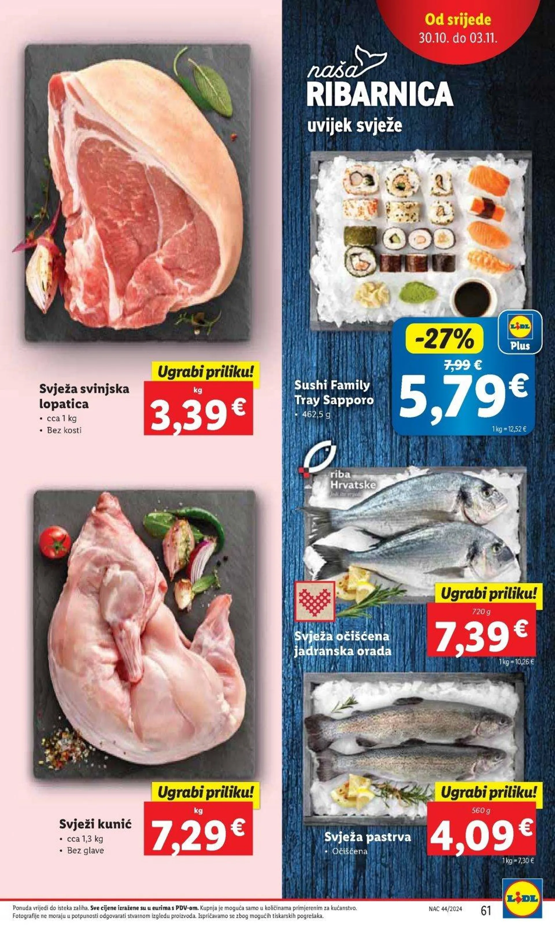 Katalog Lidl katalog do 03.11.2024 od 25. listopada do 3. studenoga 2024. - Pregled Stranica 61