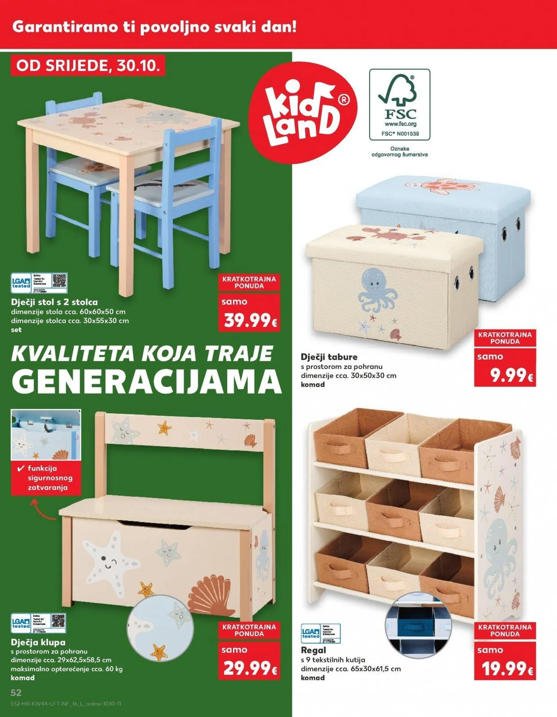 Katalog Kaufland katalog do 05.11.2024 od 30. listopada do 5. studenoga 2024. - Pregled Stranica 52