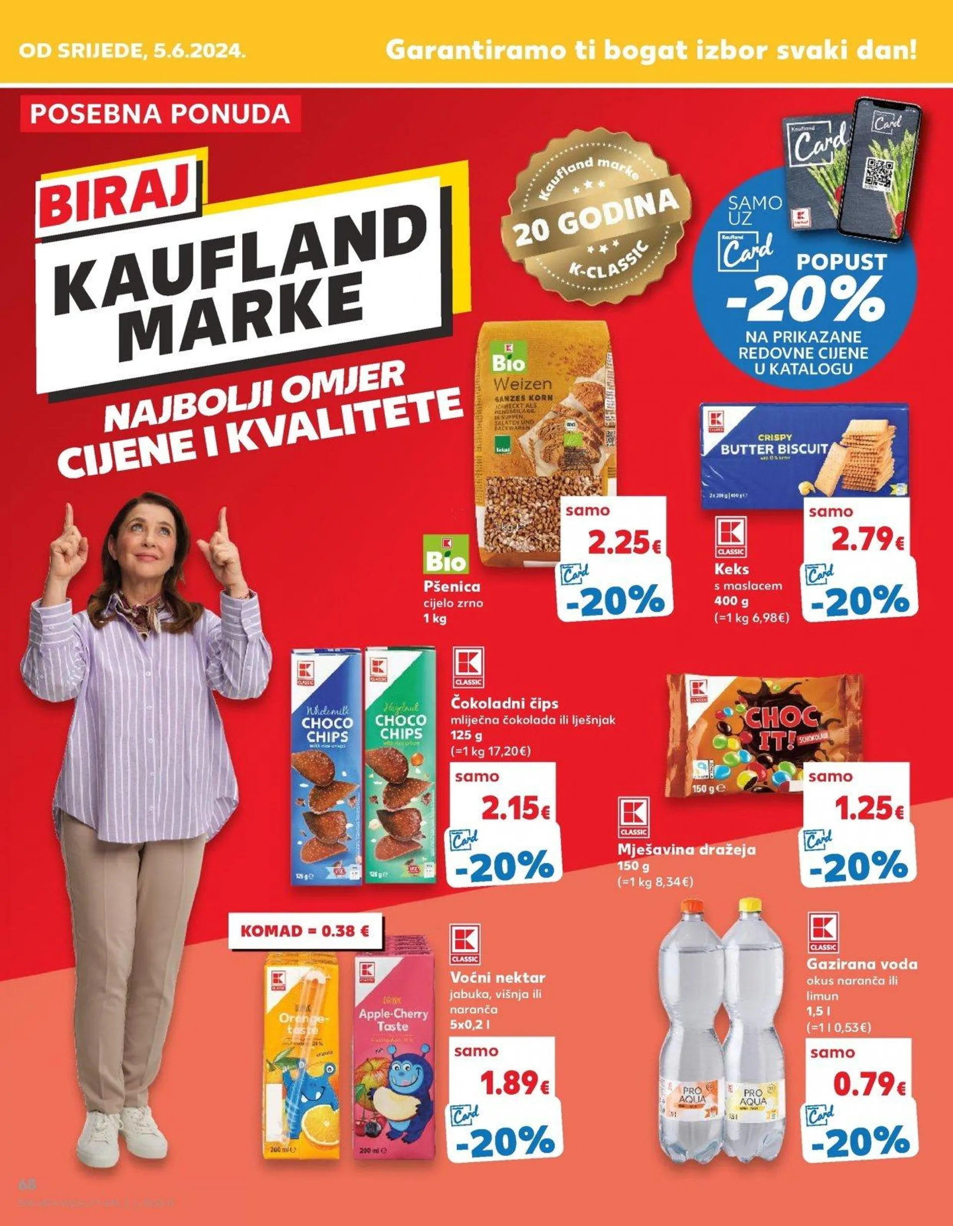 Katalog Kaufland katalog do 11.06.2024 od 5. lipnja do 11. lipnja 2024. - Pregled Stranica 68