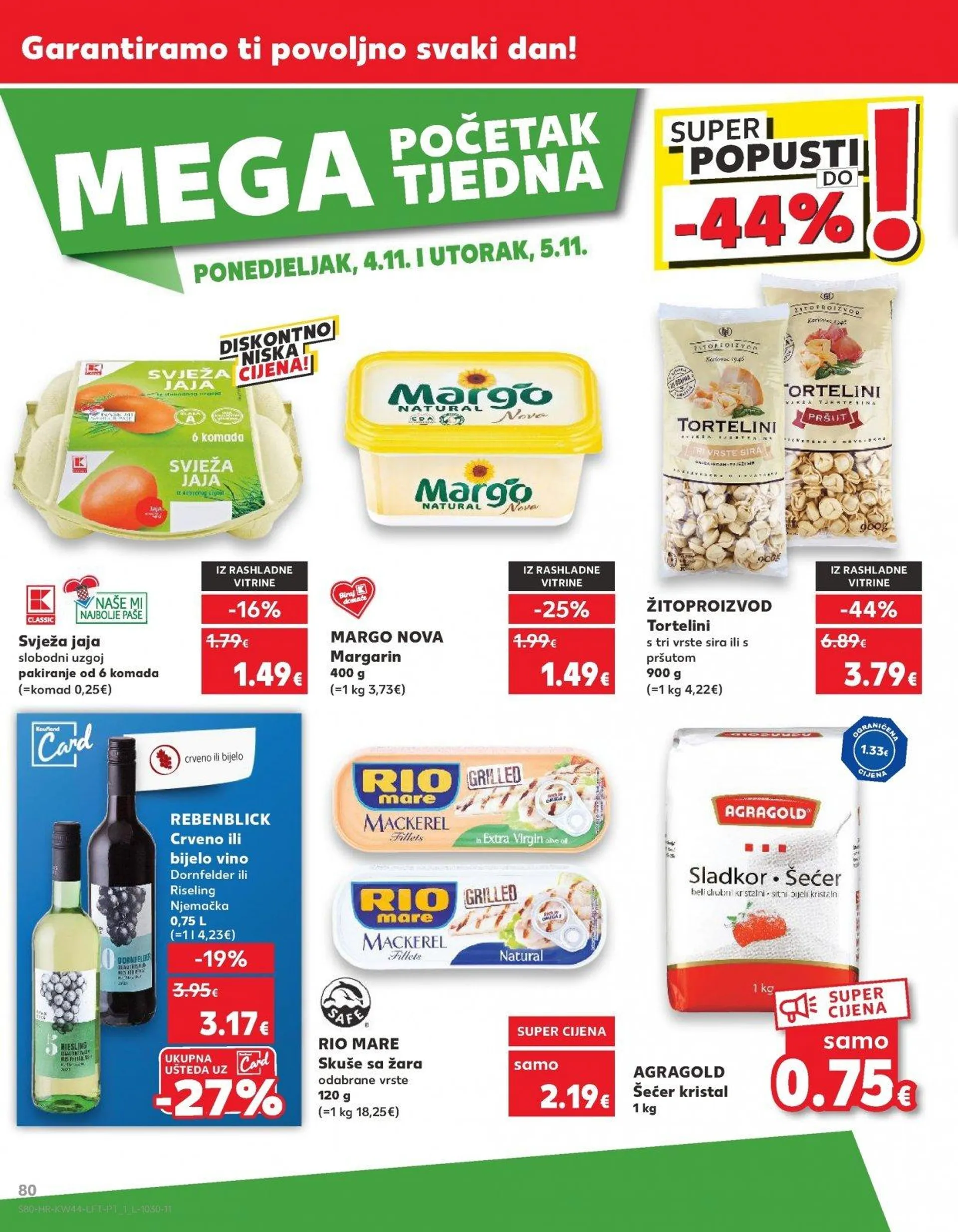 Katalog Kaufland katalog do 05.11.2024 od 30. listopada do 5. studenoga 2024. - Pregled Stranica 80