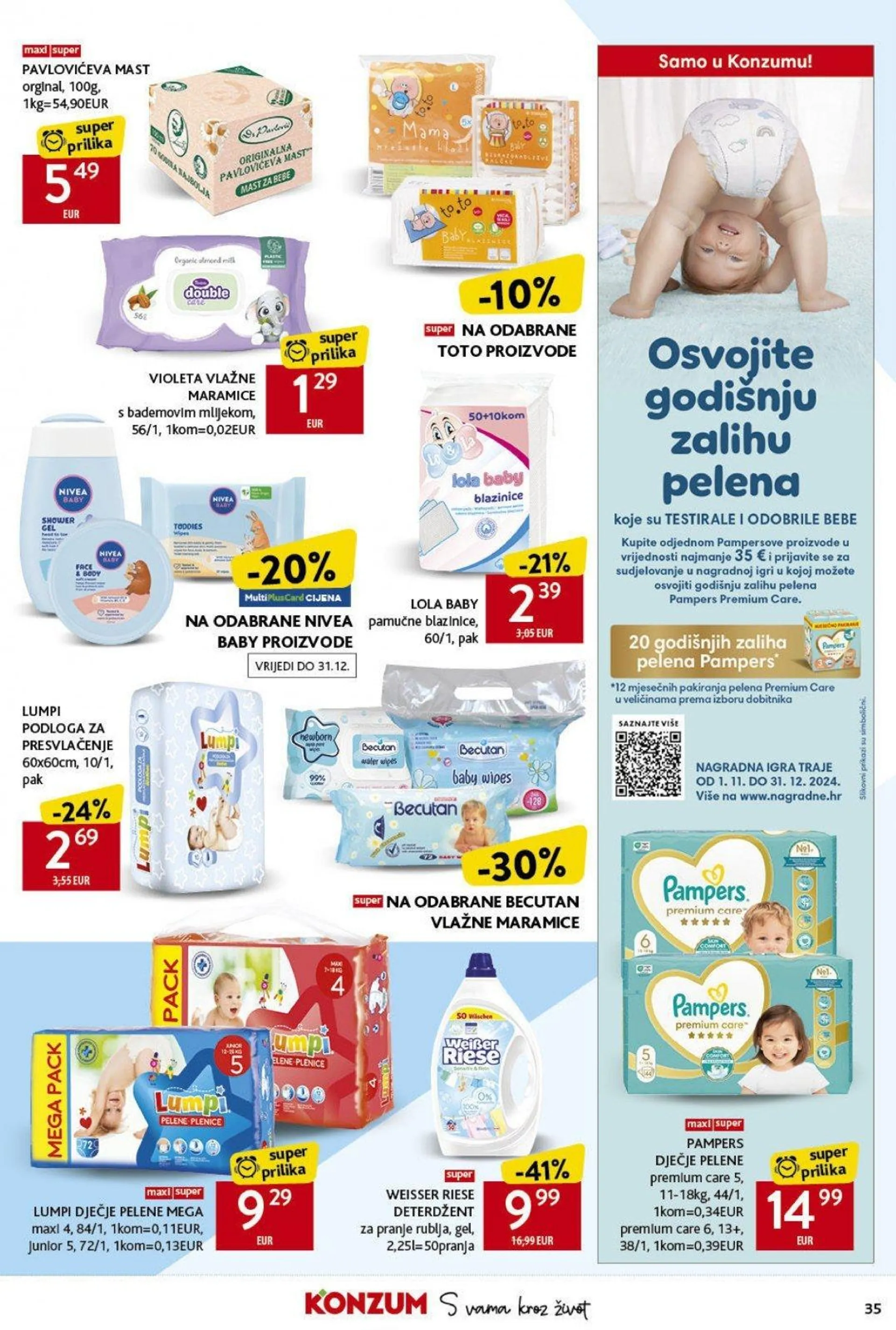 Katalog Konzum katalog do 13.11.2024 od 7. studenoga do 13. studenoga 2024. - Pregled Stranica 35